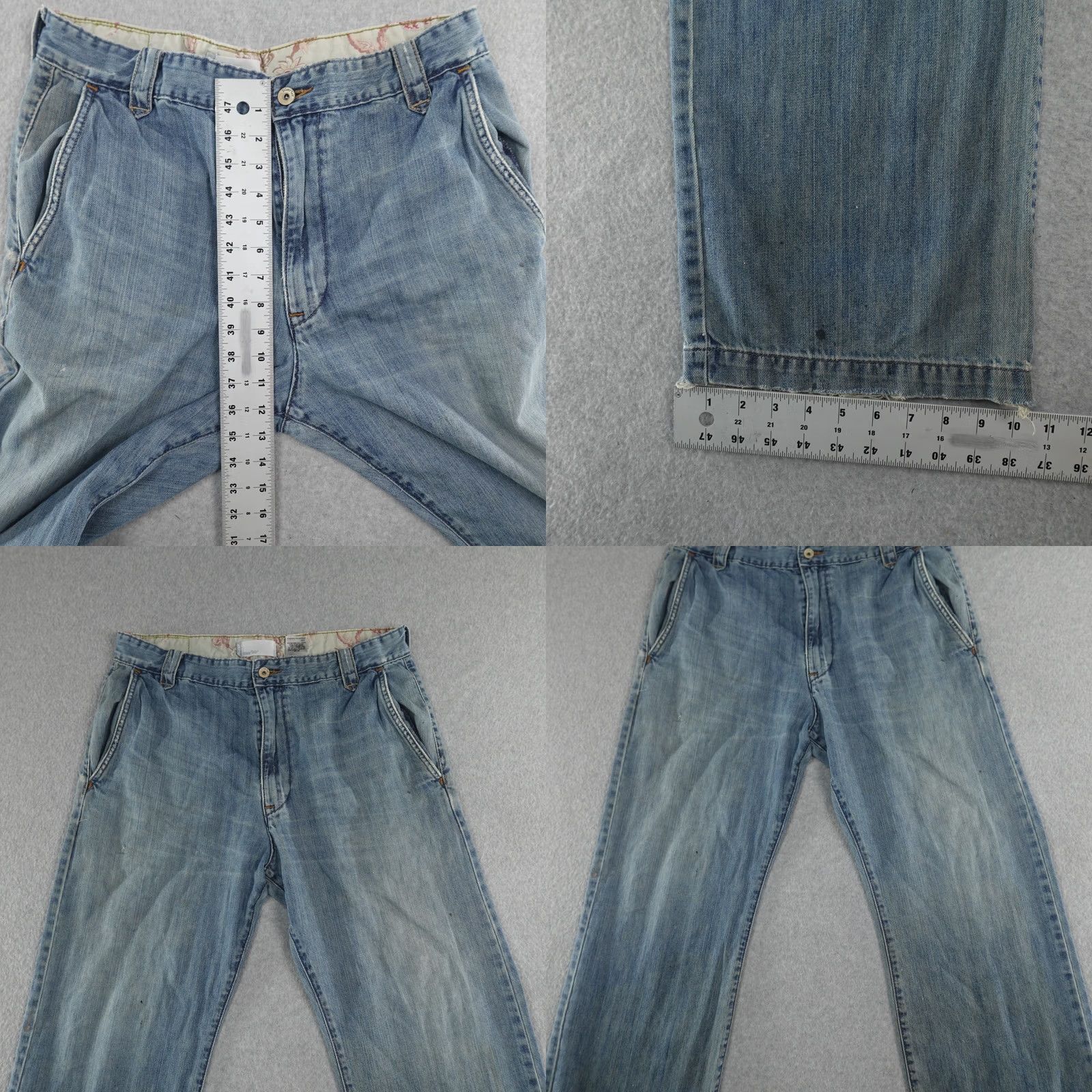 Levi's VINTAGE Levi's SilverTab Jeans Mens 34x30 Denim 5-Pocket Design Wide-Leg Jeans Men Blue 34x30 Size US 34 / EU 50 - 8 Thumbnail