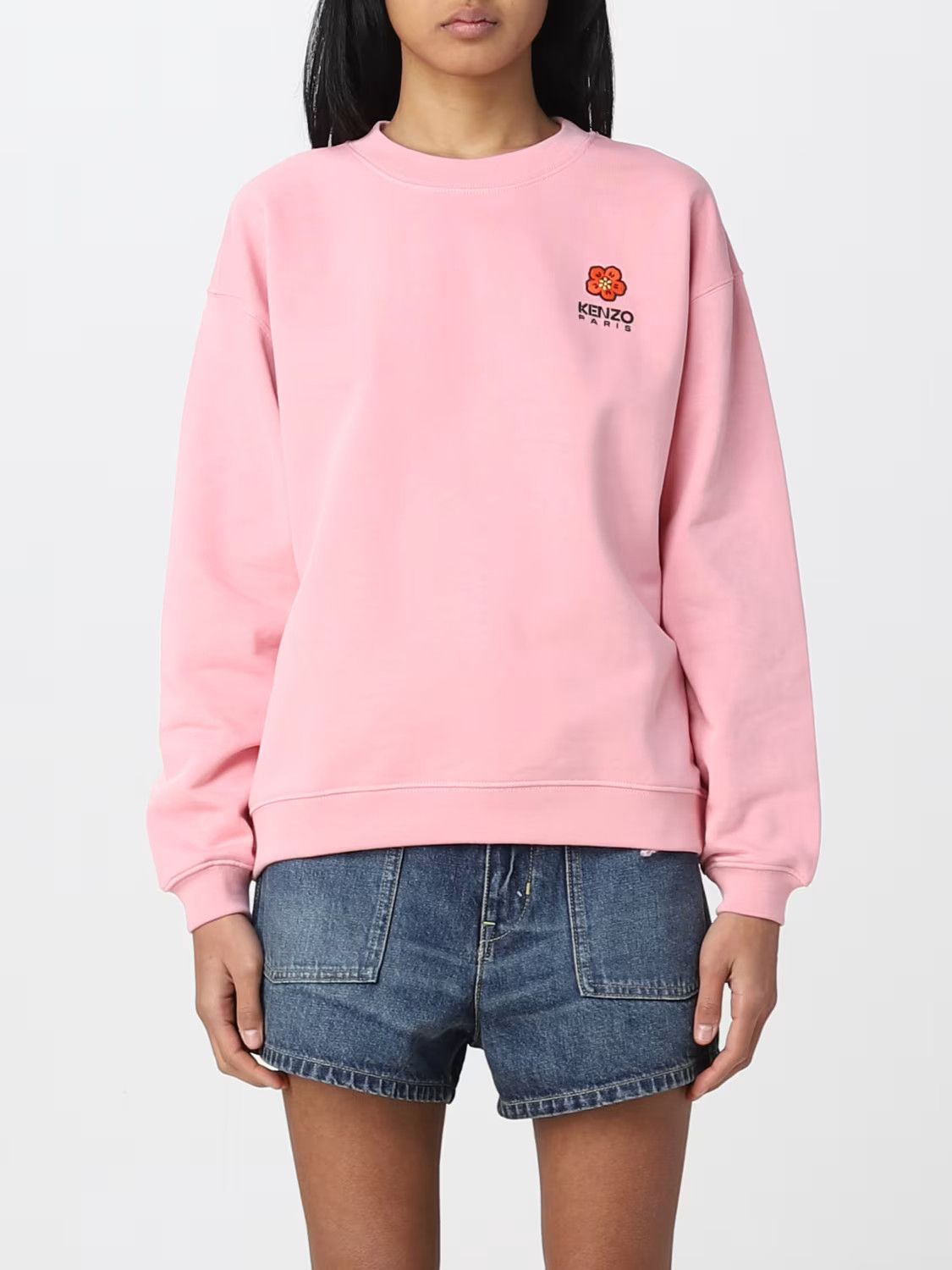Kenzo o1s22i1n0125 Crewneck Sweatshirt in Pink Size M / US 6-8 / IT 42-44 - 1 Preview