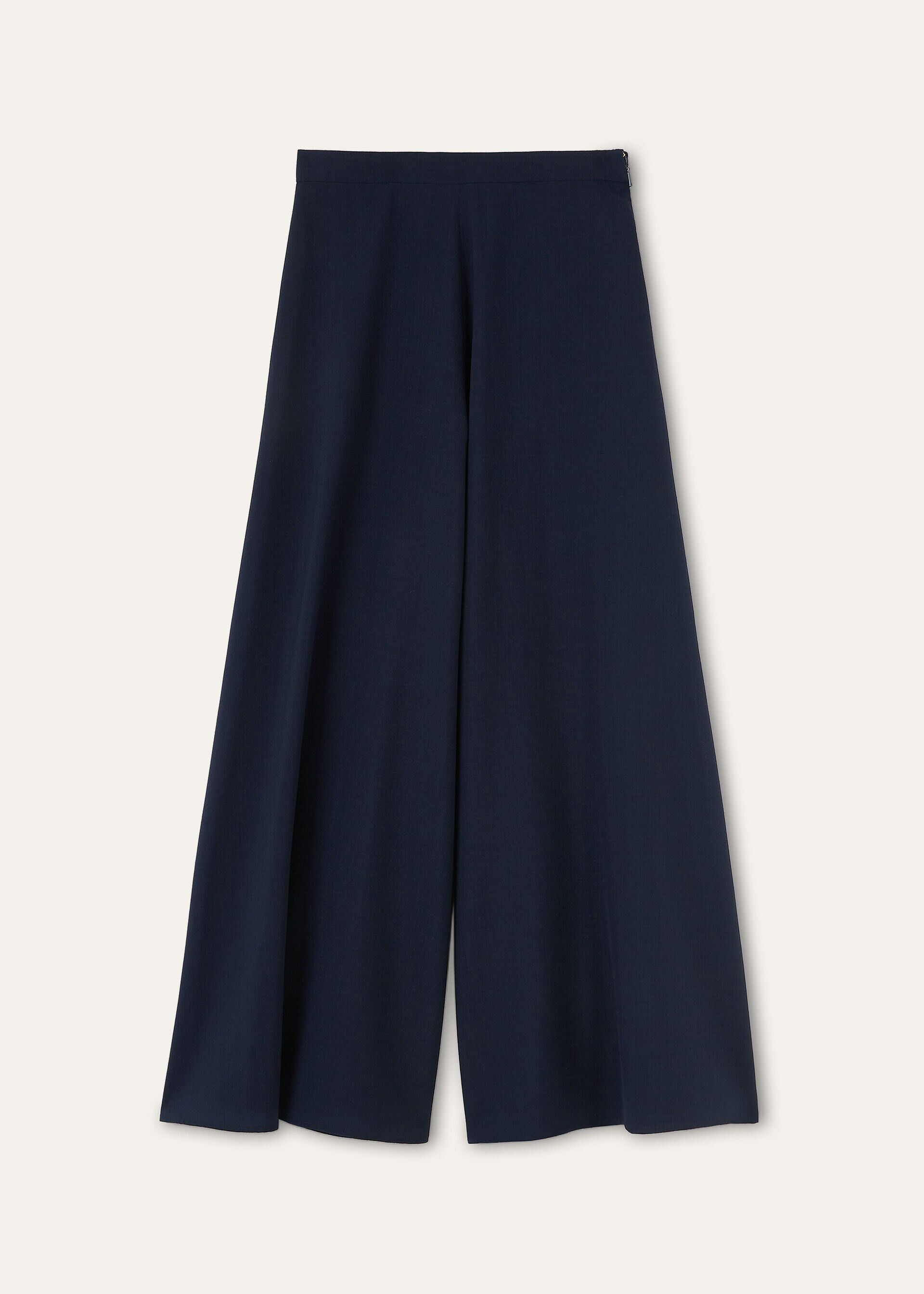 Loro Piana os11x0426 FAQ5942 Frank Pant in Ink Bottle Size 27" / US 4 / IT 40 - 1 Thumbnail
