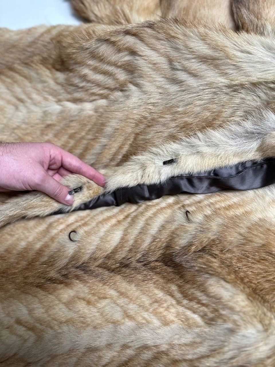 Vintage Vintage 80s Genuine Golden Fox Fur Coats 90s Vibe Winter Size M / US 6-8 / IT 42-44 - 12 Thumbnail