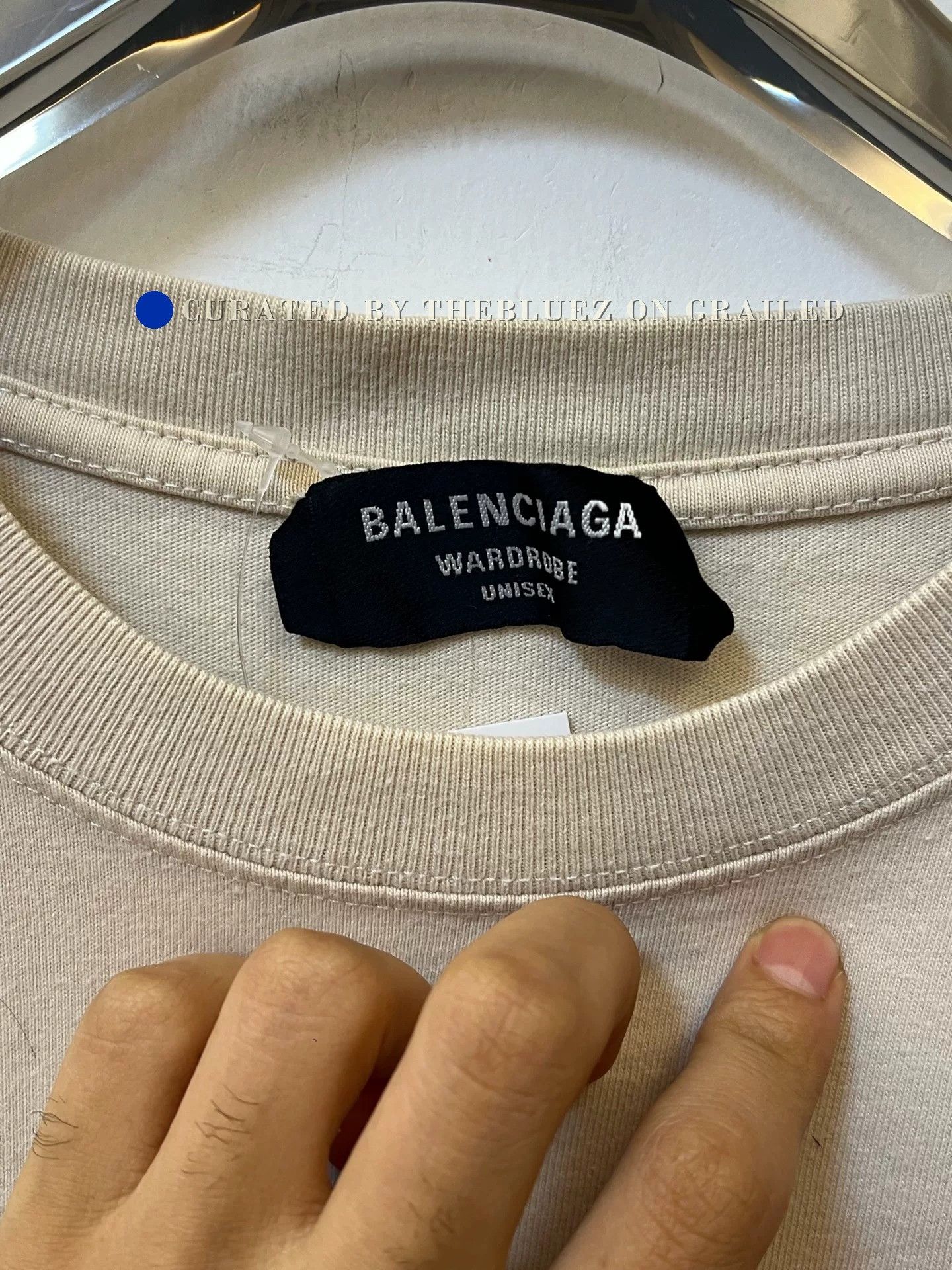 Balenciaga Balenciaga Logo Short Sleeve T-Shirt Size US M / EU 48-50 / 2 - 3 Thumbnail
