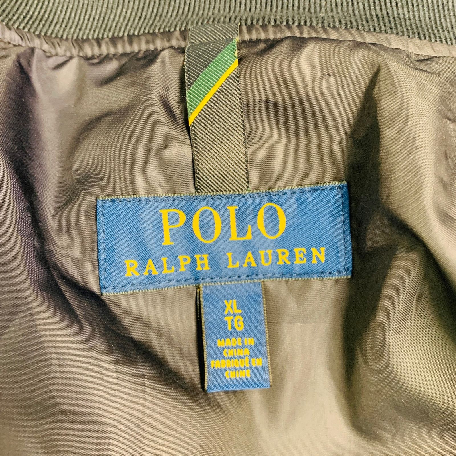 Ralph Lauren RALPH LAUREN Size XL Navy Polyester Bomber Jacket Size US XL / EU 56 / 4 - 6 Thumbnail