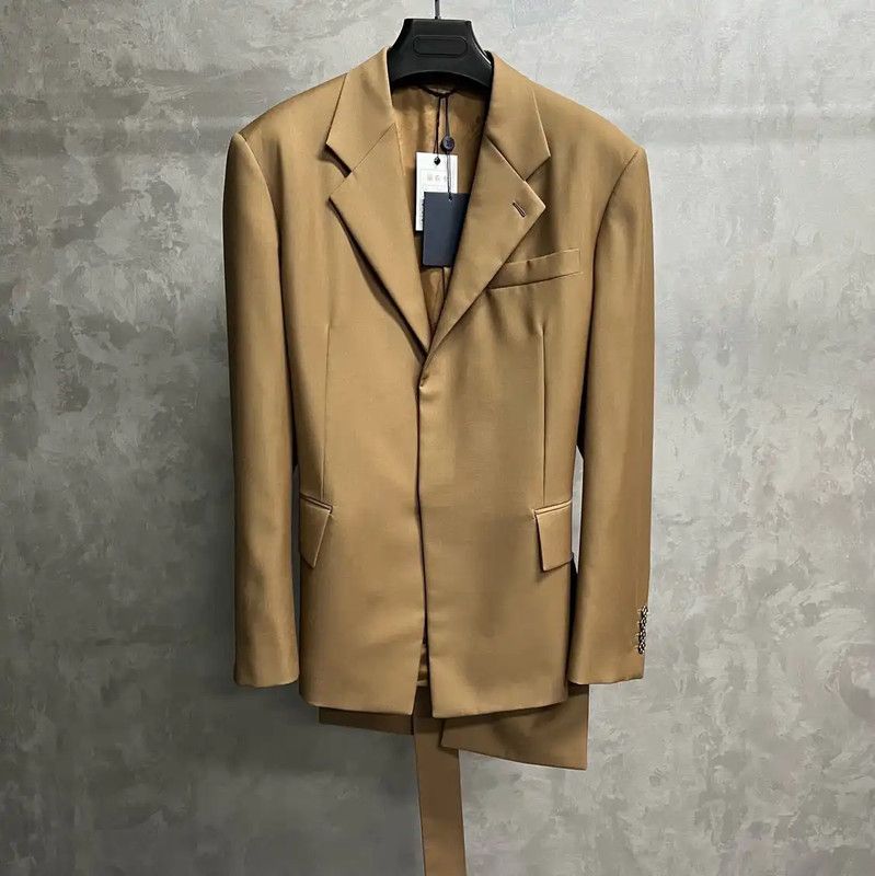 Louis Vuitton Louis Vuitton Khaki Cotton Men's Outerwear 0089 Size US XL / EU 56 / 4 - 1 Thumbnail