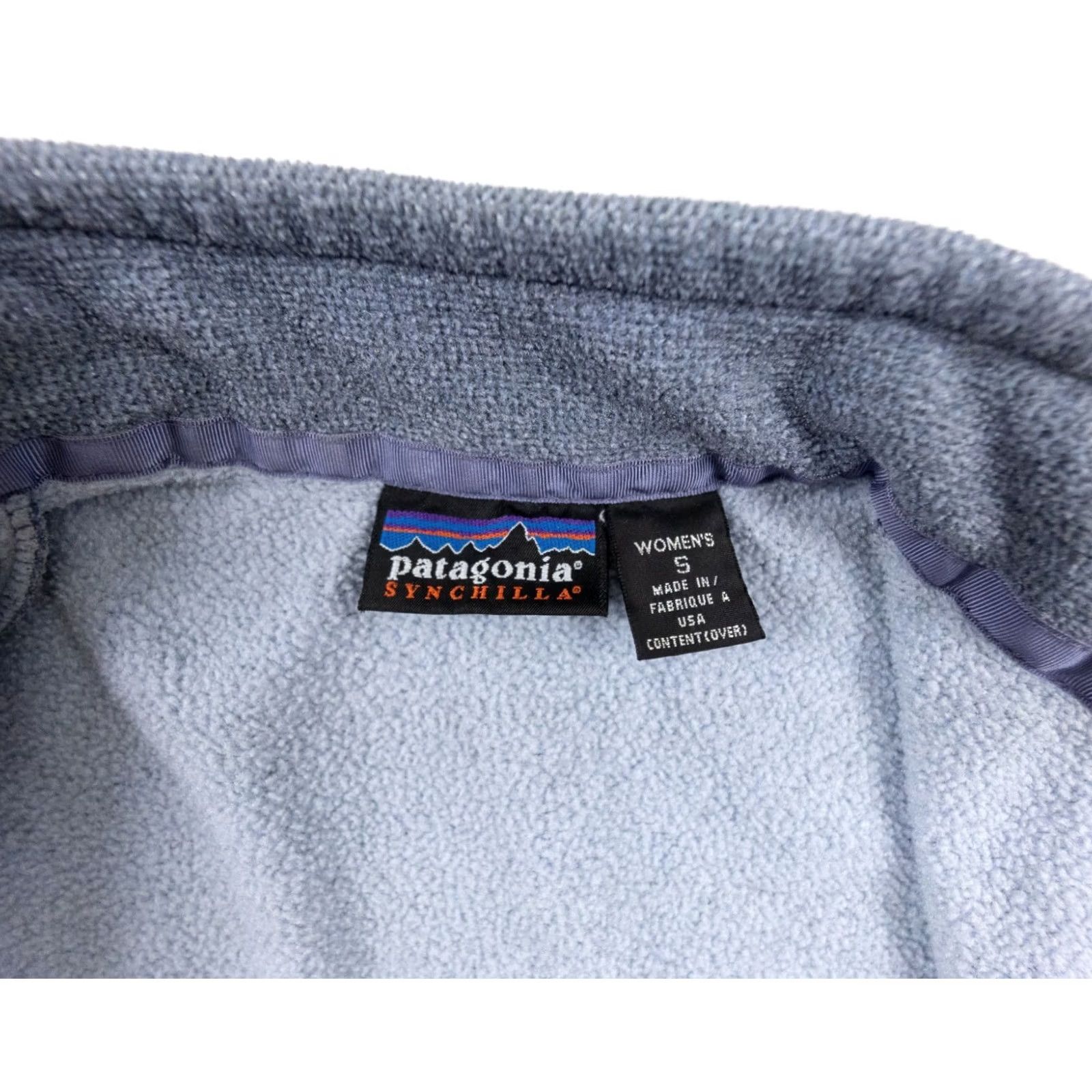 Patagonia Vintage Patagonia Jacket Womens Small Gray Synchilla Fleece Full Zip Ladies VTG Size S / US 4 / IT 40 - 5 Thumbnail