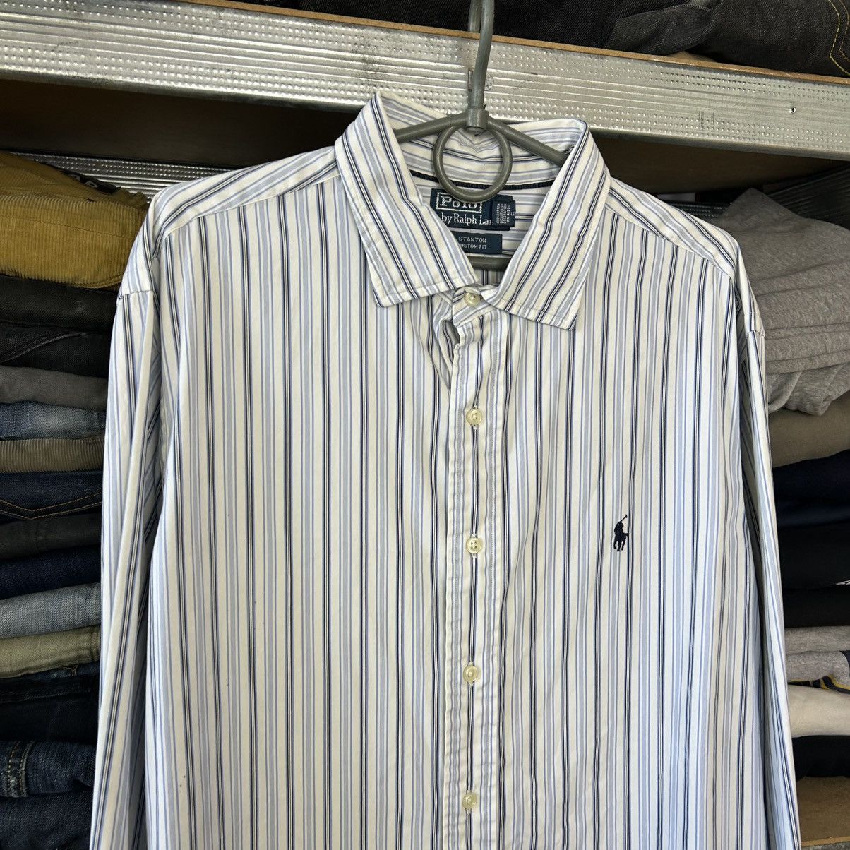 Polo Ralph Lauren Vintage Polo Ralph Lauren Small Pony basic button up shirt Size US XL / EU 56 / 4 - 2 Thumbnail