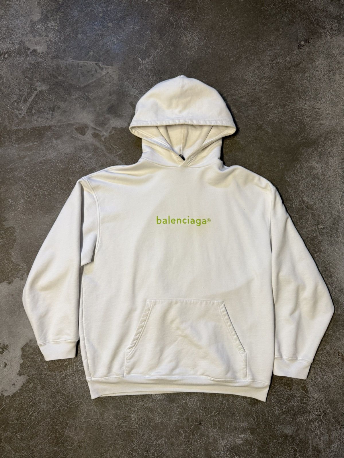Balenciaga Logo Hoodie