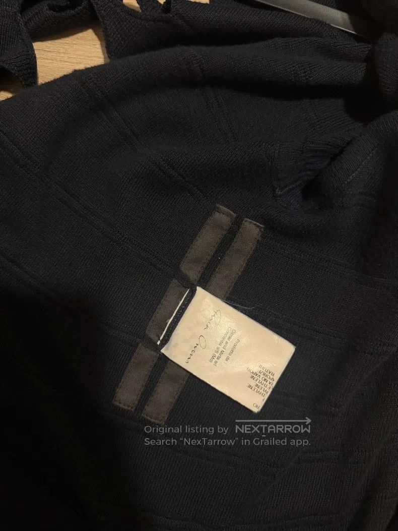 Rick Owens RICK OWENS Structured openwork knit sweater jacket size S Size US S / EU 44-46 / 1 - 5 Thumbnail