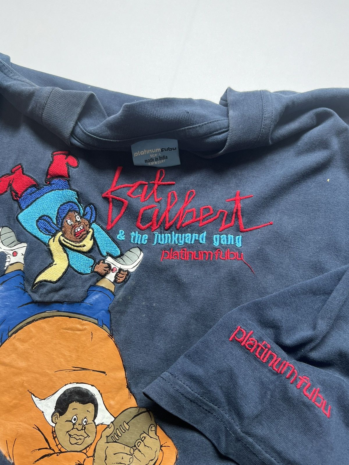 Fubu × Vintage 2000s Fubu Platinum Fat Albert Size US L / EU 52-54 / 3 - 2 Thumbnail