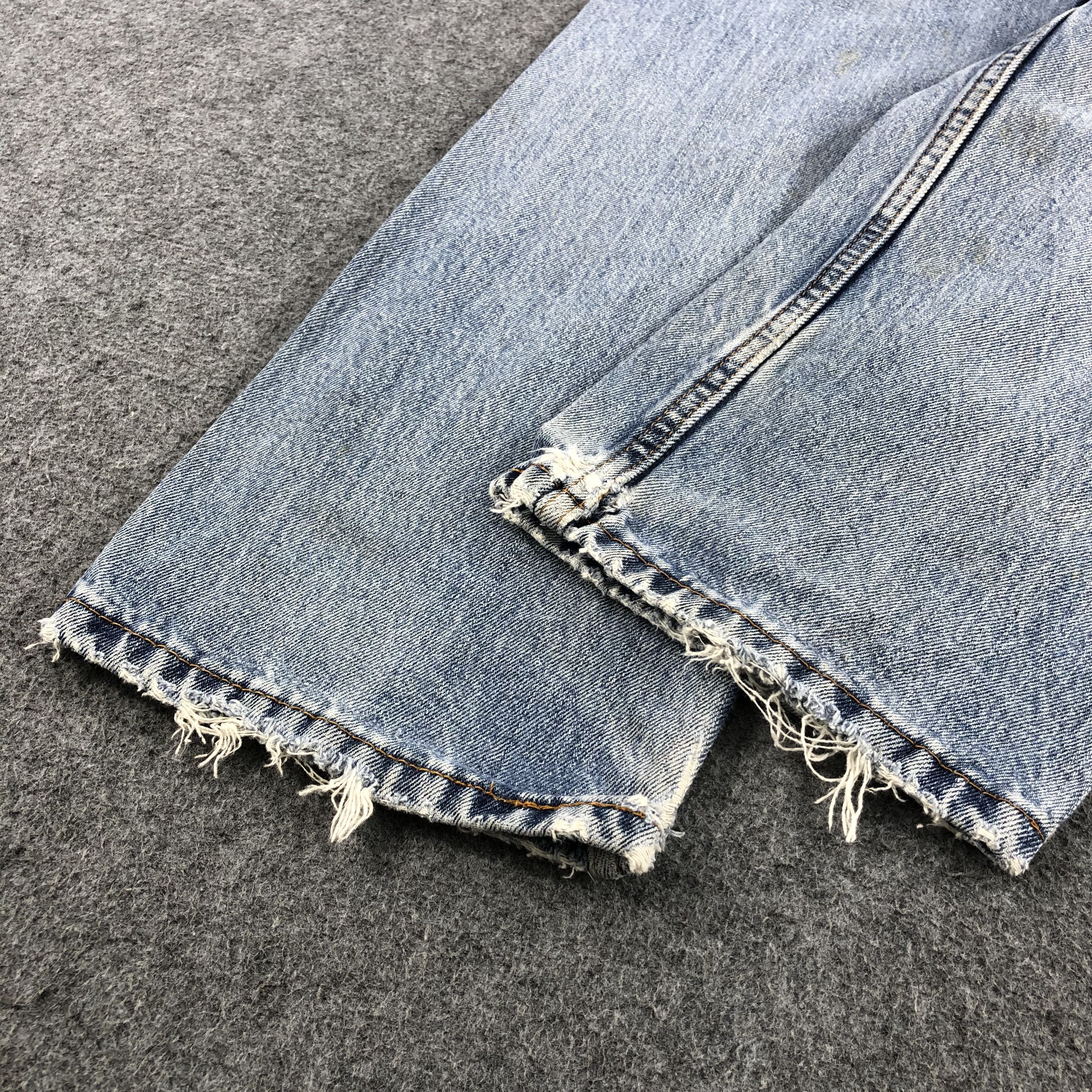Levi's × Vintage Vintage Distress Levis 505 Jeans-JM1115 Size US 34 / EU 50 - 5 Thumbnail