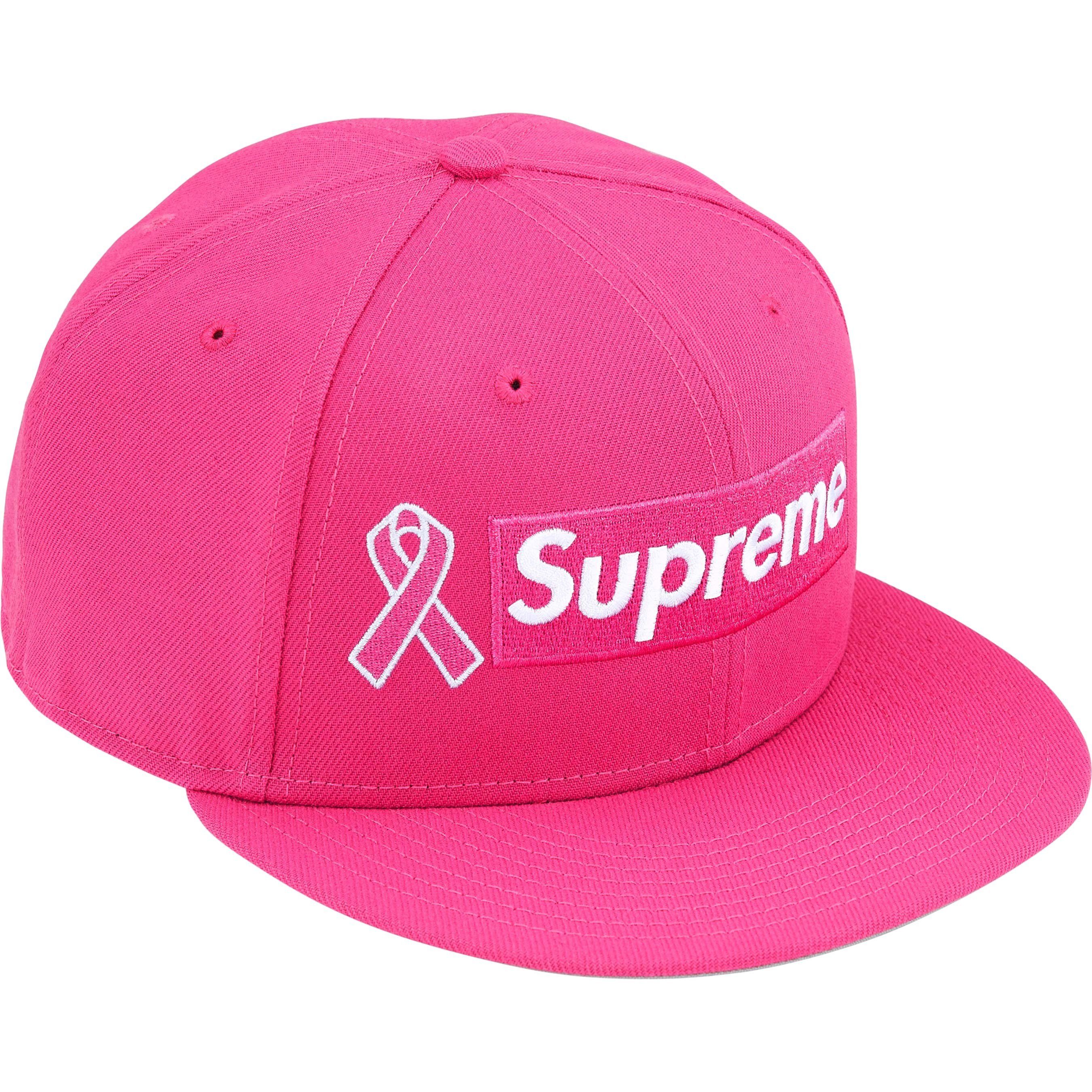 Supreme Supreme x New Era Piping Script Logo Cap Navy 7 3/8