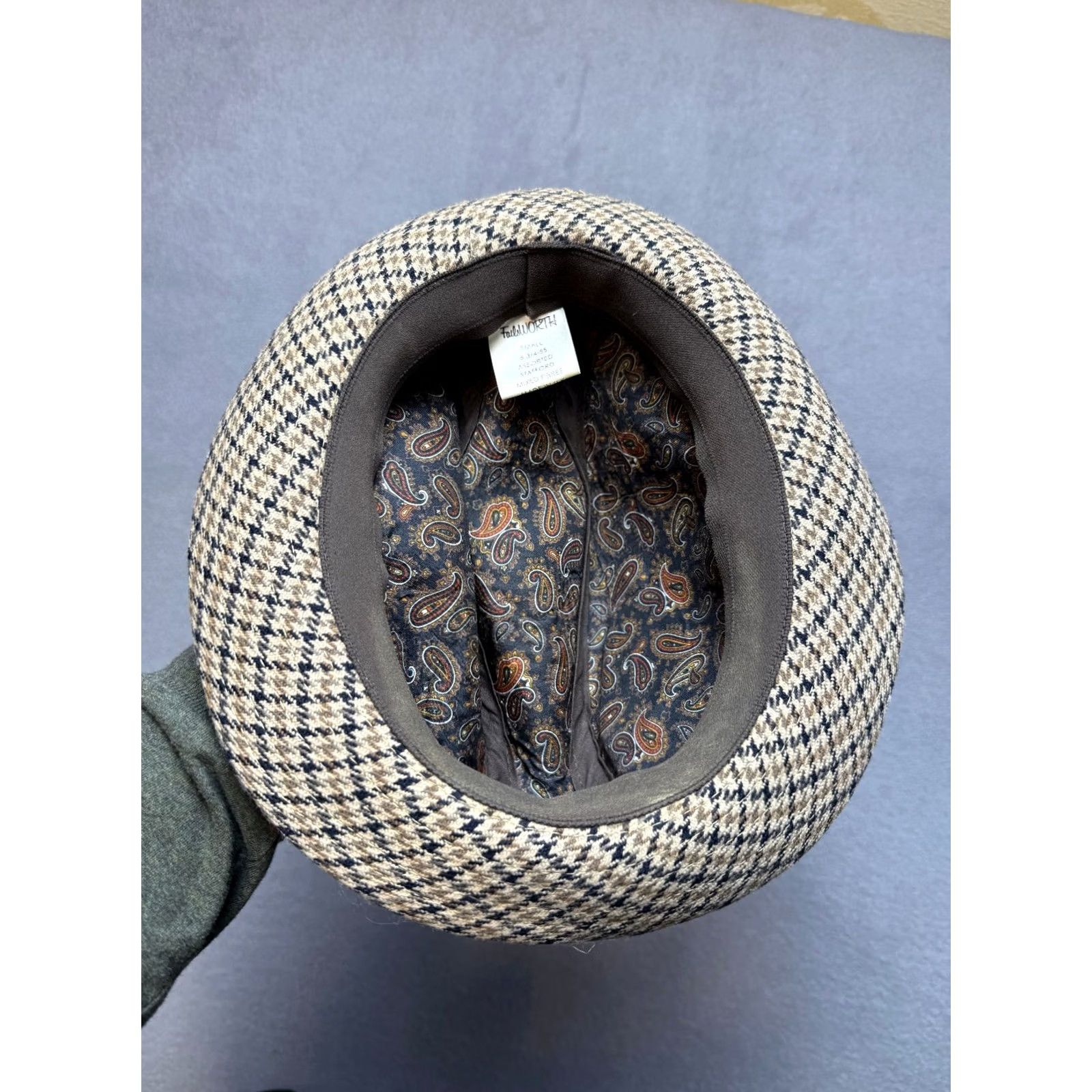Vintage VINTAGE FailsWorth Fedora Hat Mens S Wool Blend Brown Fedora Hat S Mens Brown Size ONE SIZE - 7 Thumbnail