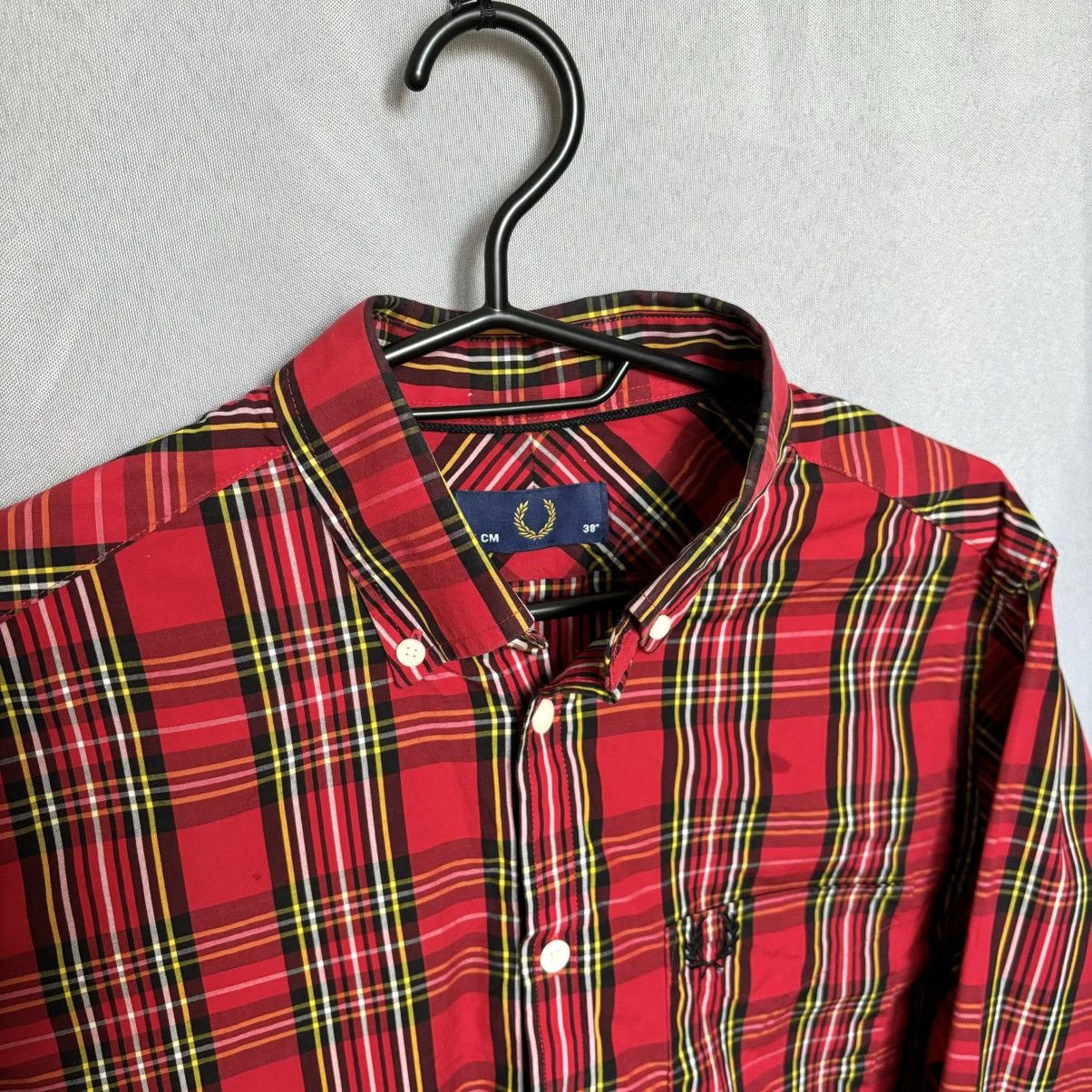 Fred Perry Fred Perry shirt button up small red casual vintage Size US S / EU 44-46 / 1 - 3 Thumbnail