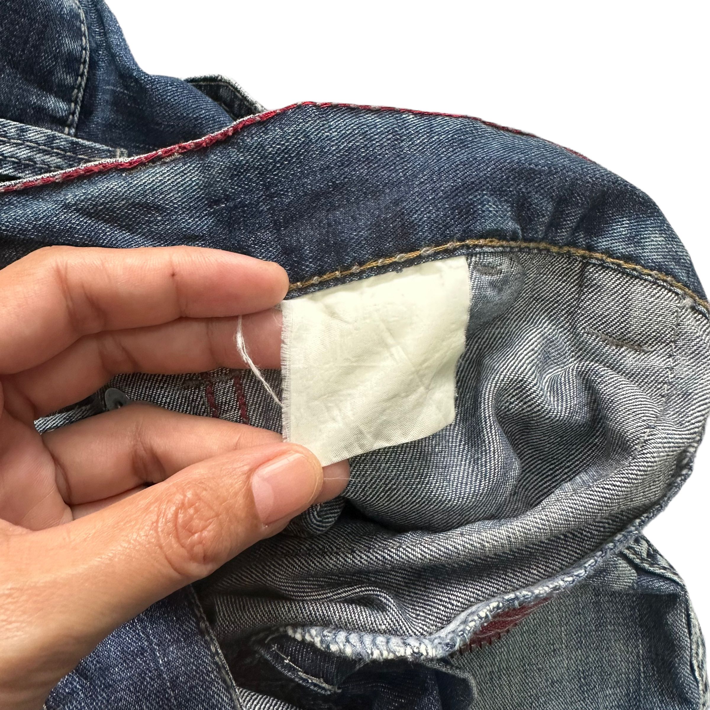Japanese Brand FLASH REPORT VINTAGE FATIGUES DENIM PANTS #8503-012 Size US 31 - 10 Thumbnail