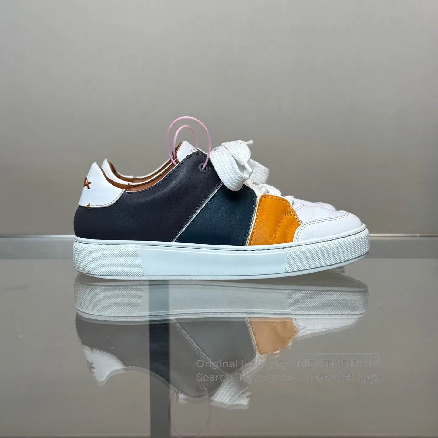 Ermenegildo Zegna Ermenegildo Zegna Graduated patchwork shoe Size US 7 / EU 40 - 4 Thumbnail