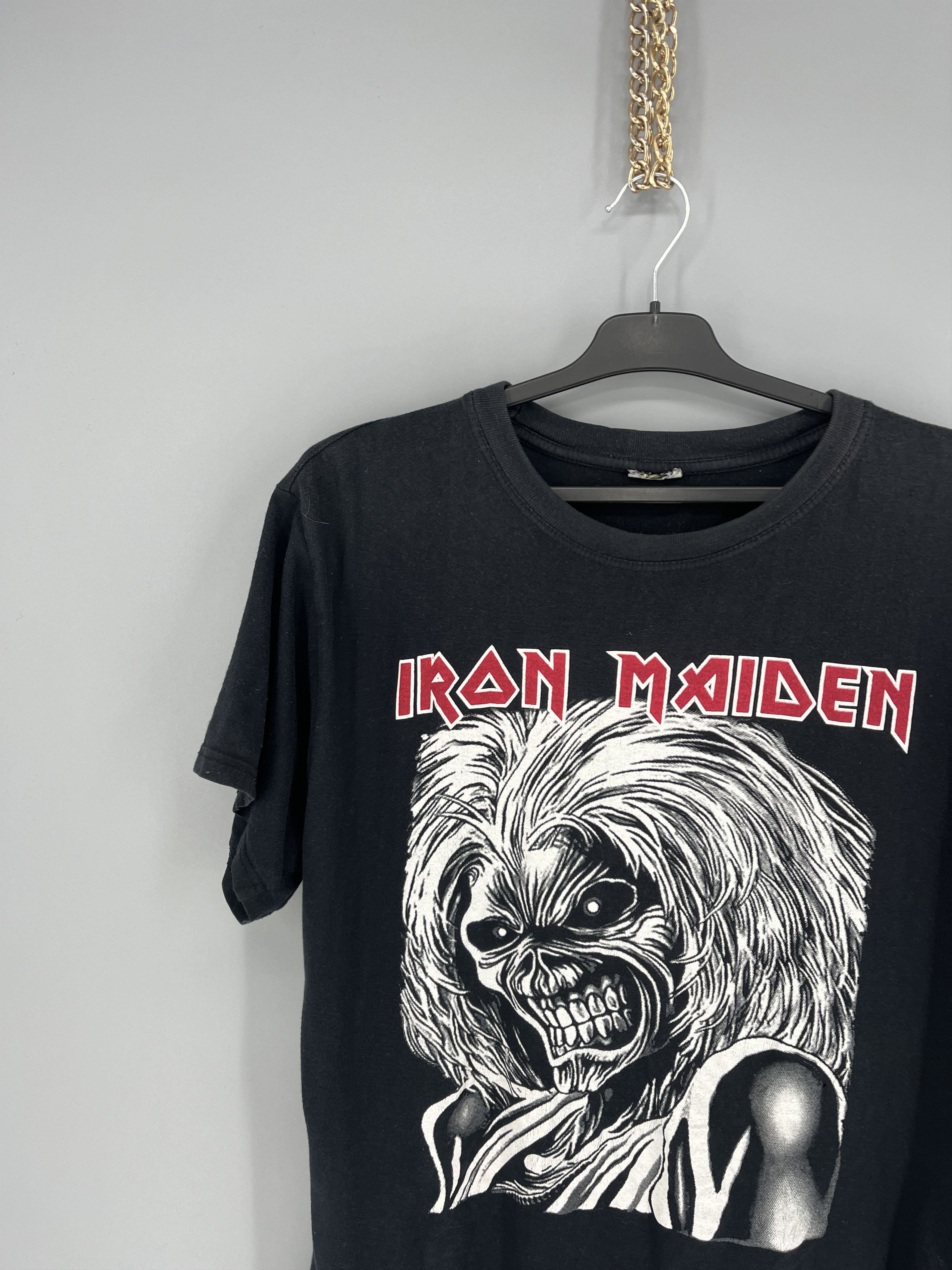 Band Tees Vintage Y2K Iron Maiden Horror Skulls Tee Band Streetwear Size US M / EU 48-50 / 2 - 4 Thumbnail