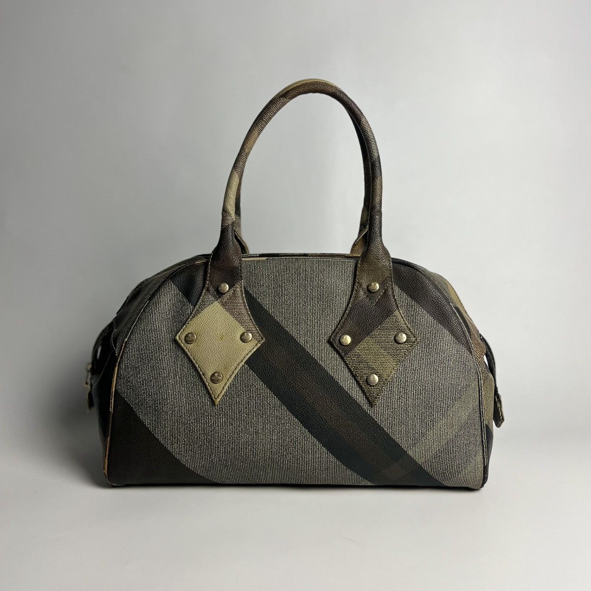 Vivienne Westwood Vivienne Westwood Derby Vinyl Leather Hamd Bag Size ONE SIZE - 1 Thumbnail
