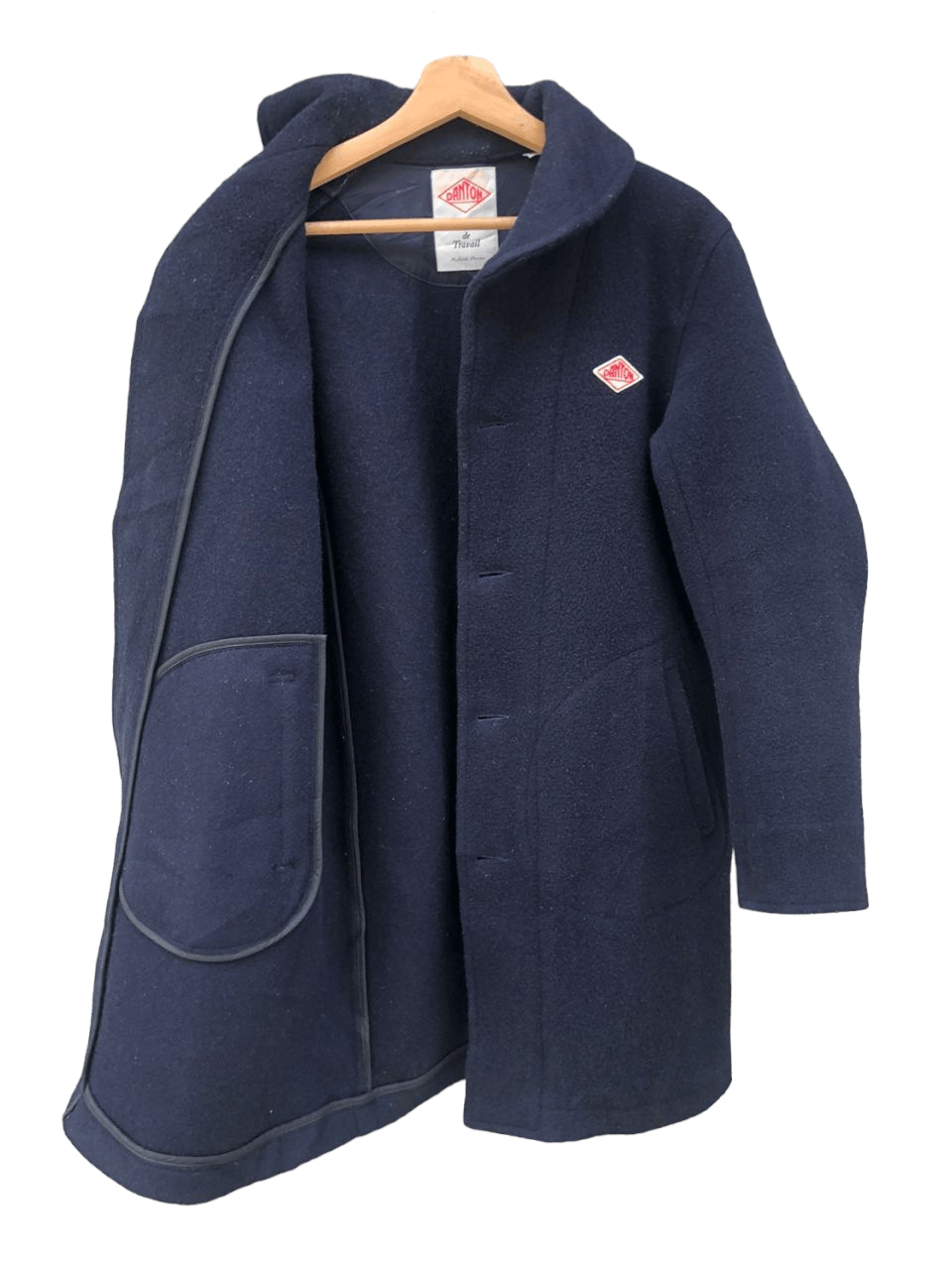 Danton 💥Danton Vetements De Travails Wool OverCoat Jacket Saiz 38 Size US M / EU 48-50 / 2 - 3 Thumbnail