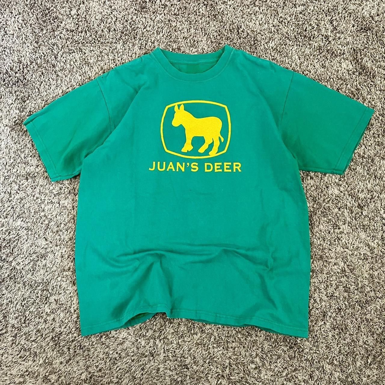 Vintage vintage funny juan’s deer parody humor comedy shirt Size US M / EU 48-50 / 2 - 1 Thumbnail