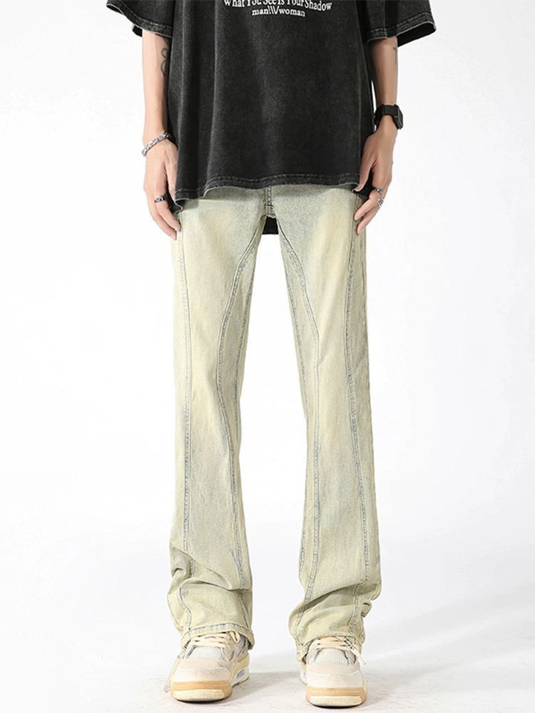 Japanese Brand Men's American straight casual cIeanfit flared jeans Size US 32 / EU 48 - 1 Thumbnail