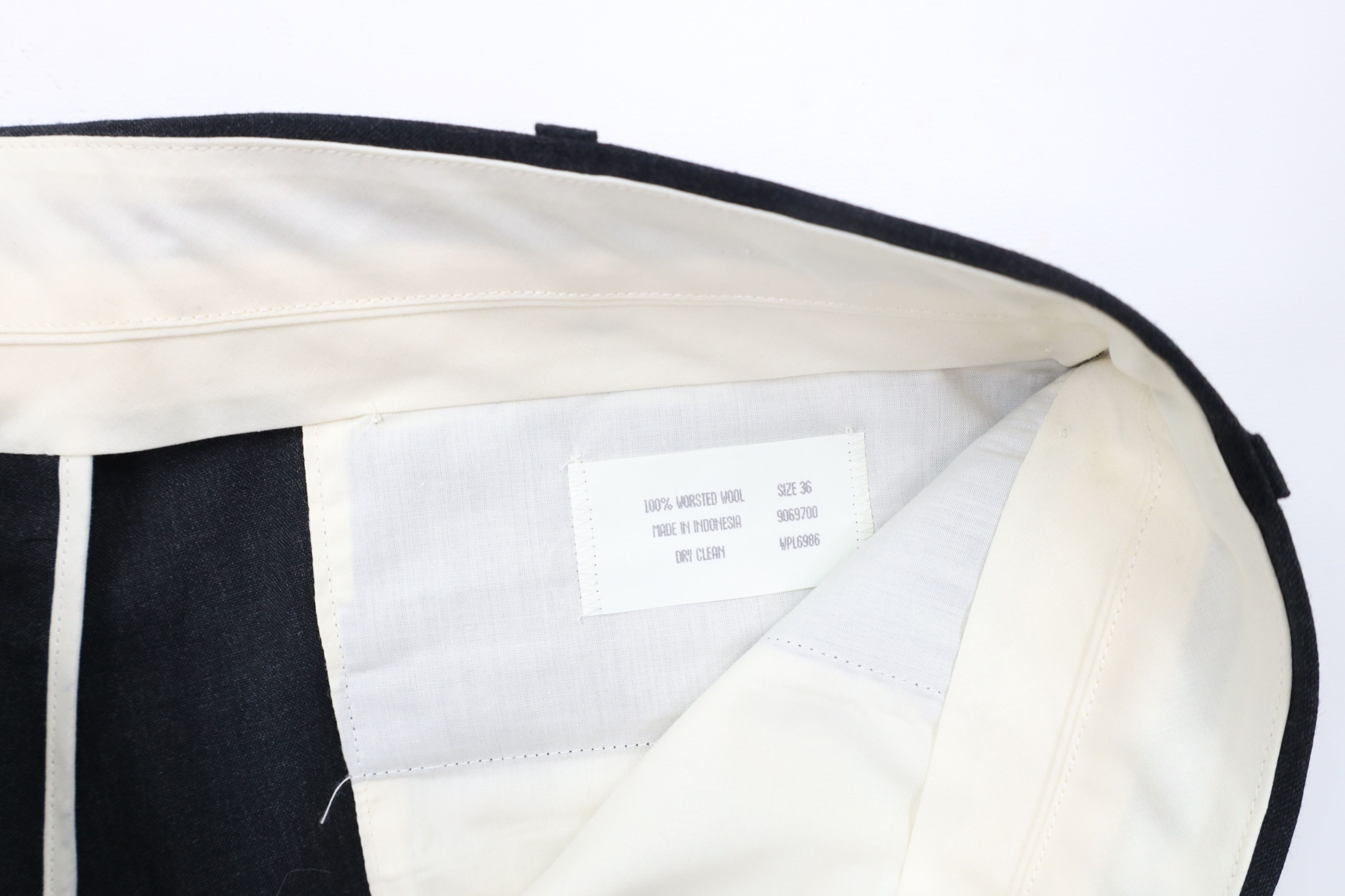 Vintage Vintage 90s Streetwear Pleated Worsted Wool Wide Leg Pants Size US 36 / EU 52 - 8 Thumbnail
