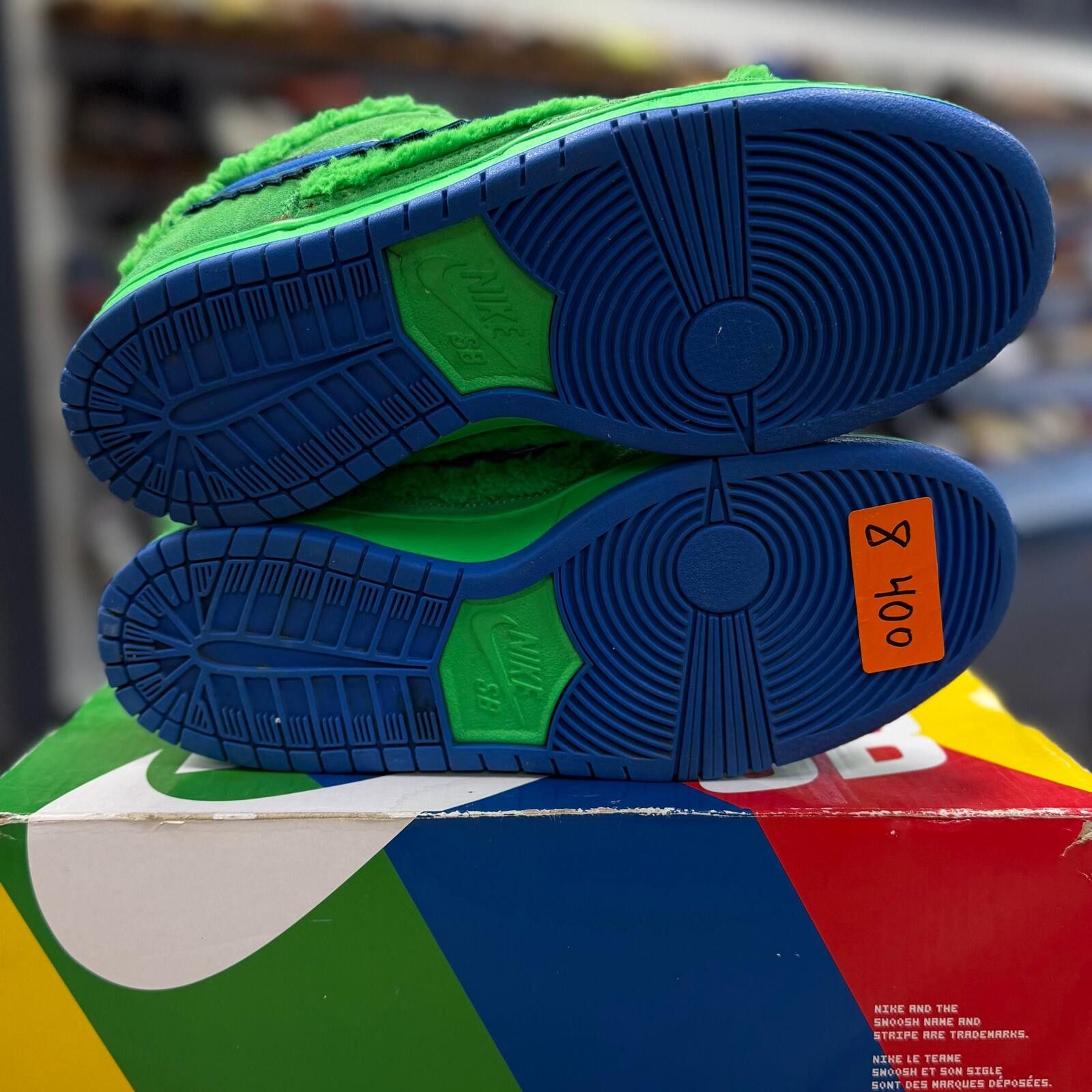 Nike Nike SB Dunk Low Grateful Dead Bears Green - Preowned Size US 8 / IT 38 - 5 Thumbnail