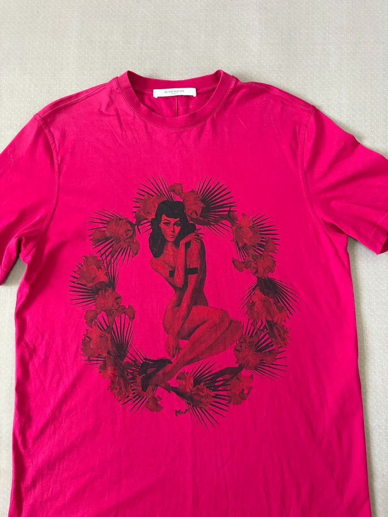 Givenchy Givenchy Givenchy Printed Short Sleeve TShirt -2507 Size L / US 10 / IT 46 - 3 Thumbnail