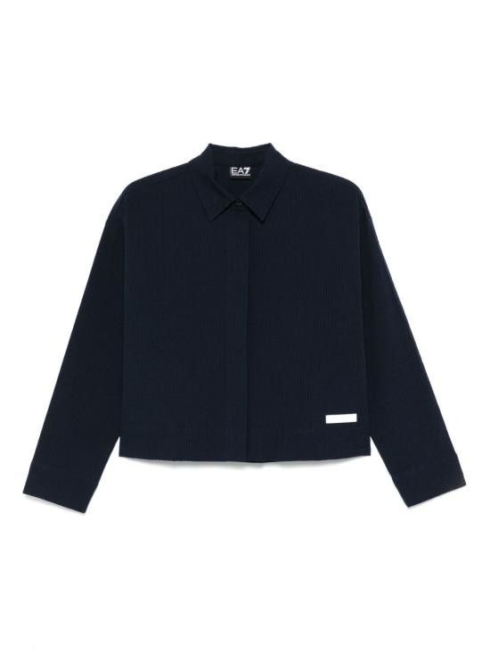 Emporio Armani EMPORIO ARMANI Women Shirts 7W000162 AF12506UB102 Blue Size XS / US 0-2 / IT 36-38 - 1 Thumbnail