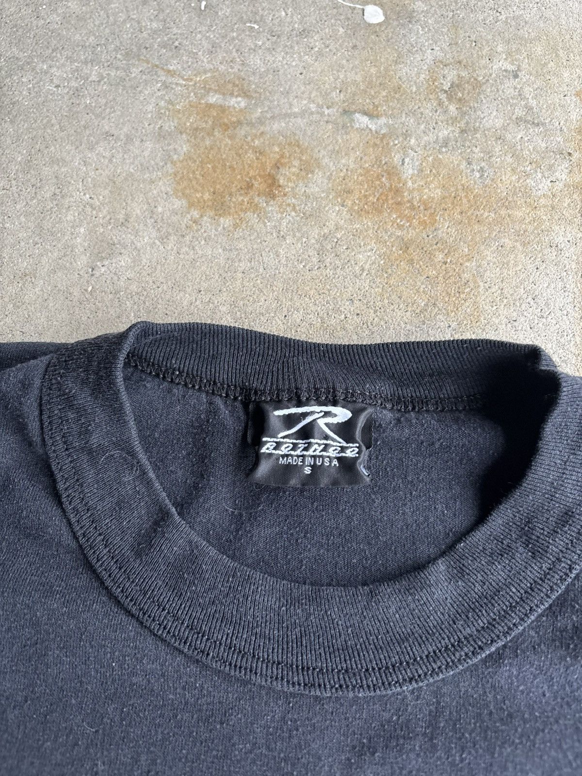 Other Vintage 90s USMC Marines Boxy Black Pain Is Weakness Tee Size US S / EU 44-46 / 1 - 4 Thumbnail