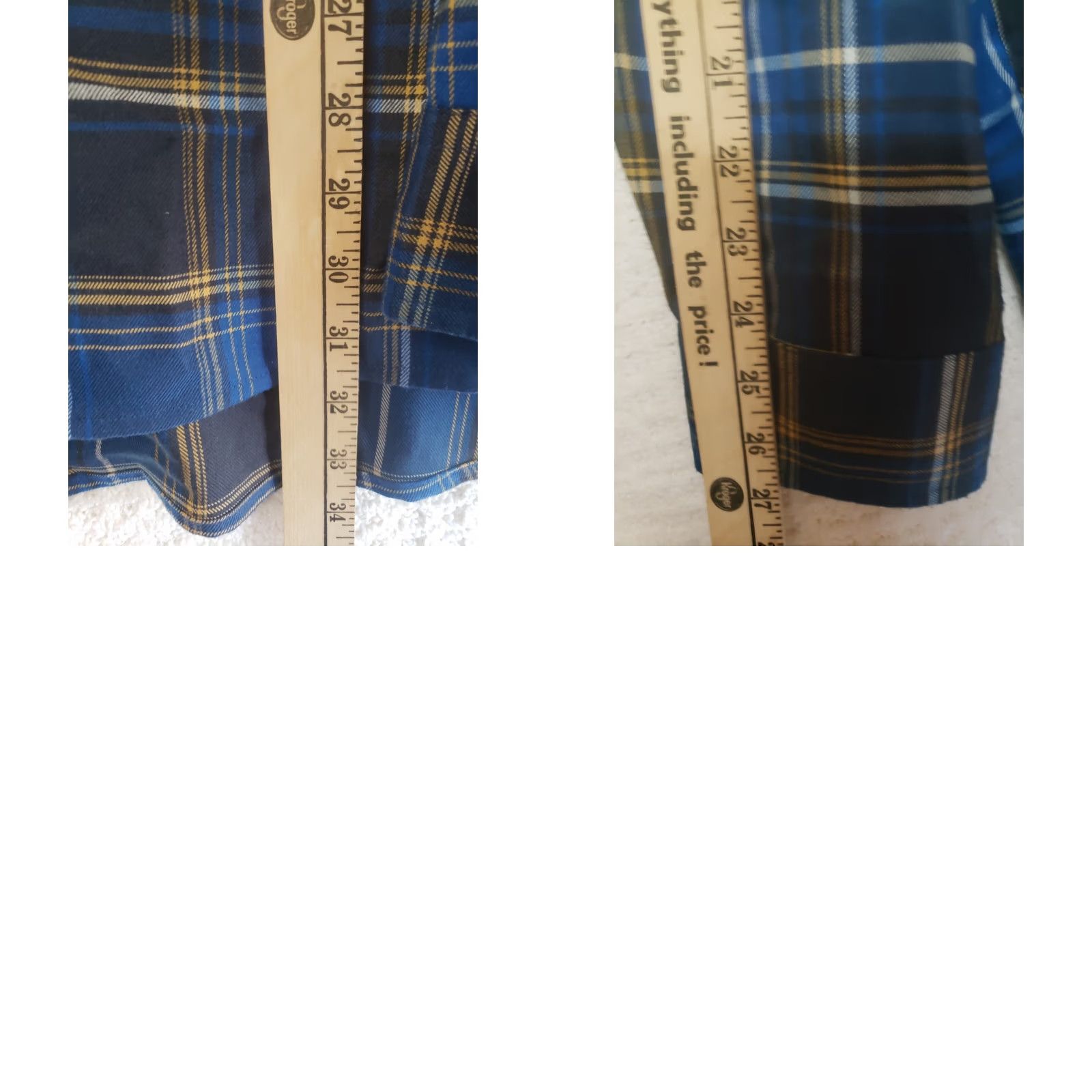 Vintage SwissTech Shirt Blue Plaid Button-Down 3XL Mens Long Sleeve Outdoor Casual Travel Lightweight Woven Spandex Pocket Size US XXL / EU 58 / 5 - 9 Thumbnail