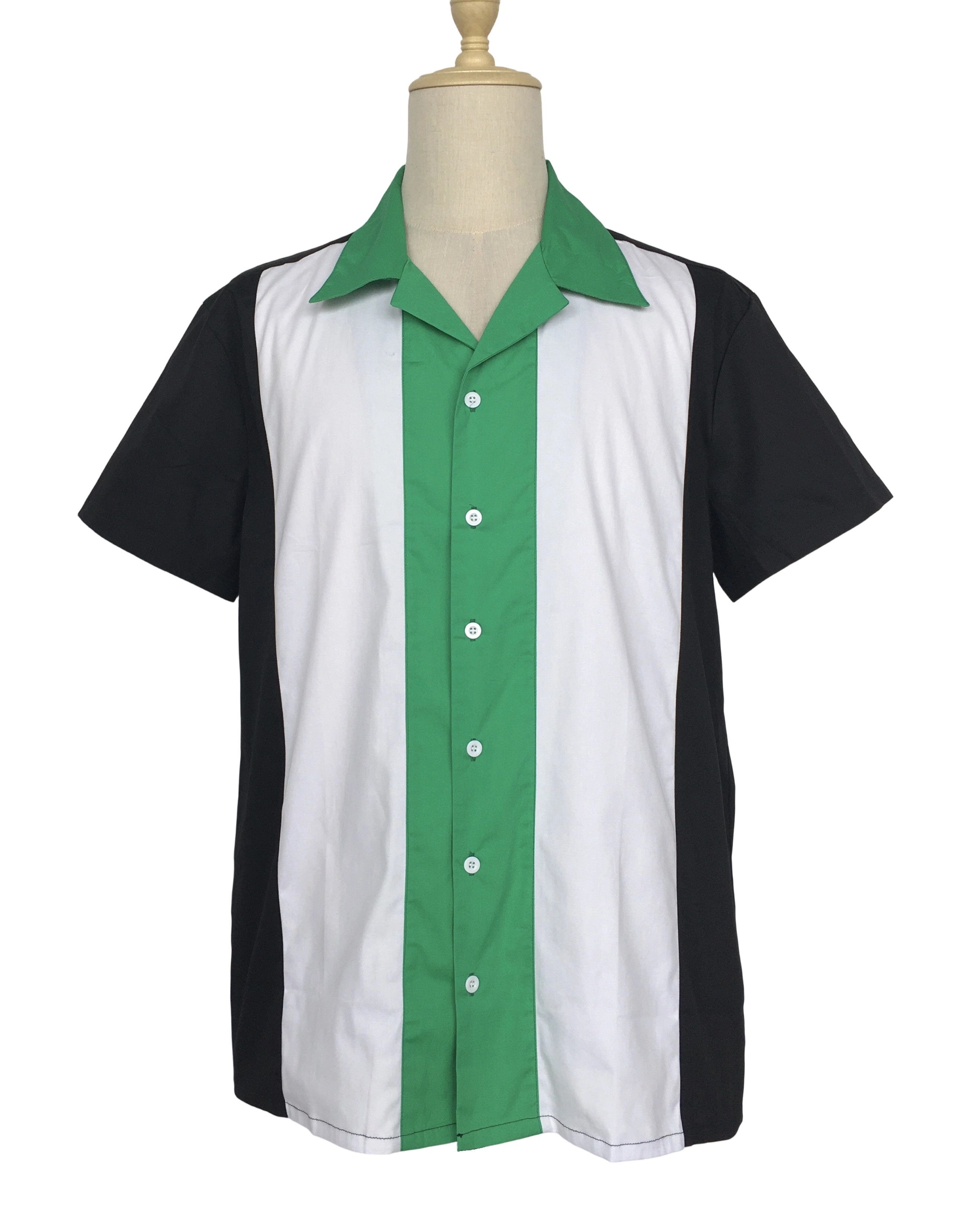 Other Men's Retro Bowling Shirts 50s Rockabilly Style Camp Shirt Size US XXL / EU 58 / 5 - 1 Thumbnail
