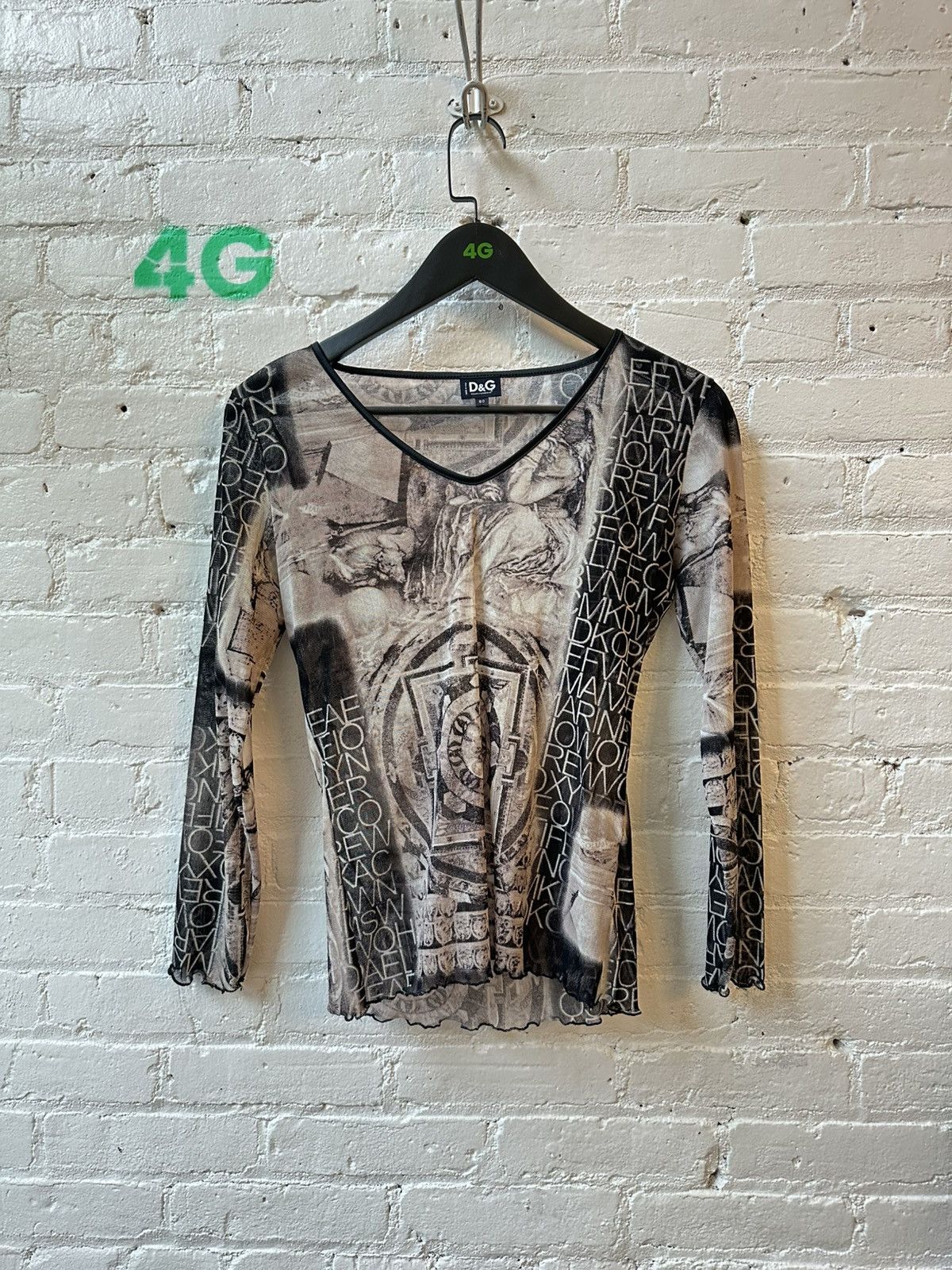 Marin Mesh Print Top Marin Mesh Print Top