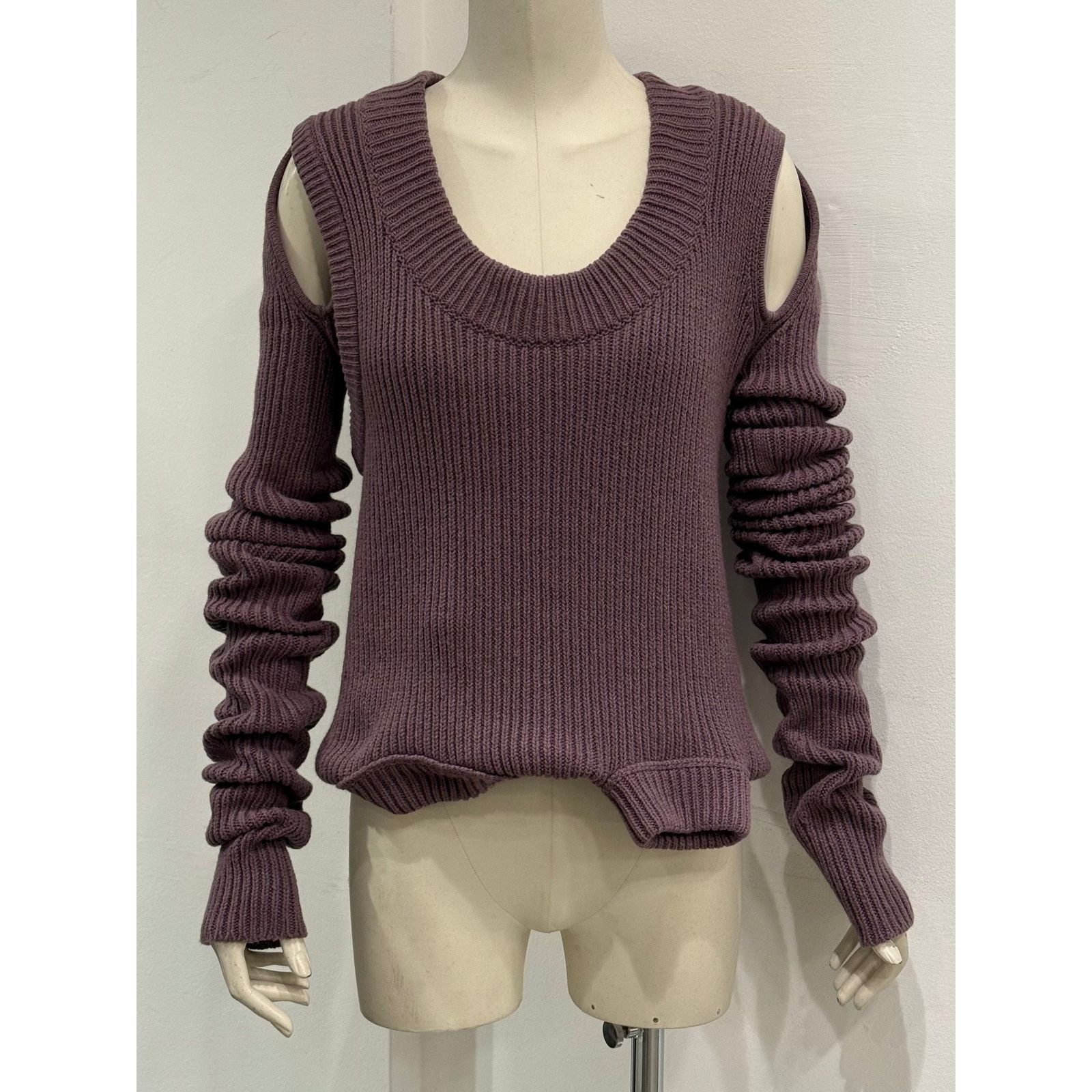 Rick Owens F/W2023 Rick Owens “Luxor” ribbed knit banana top Size ONE SIZE - 2 Thumbnail