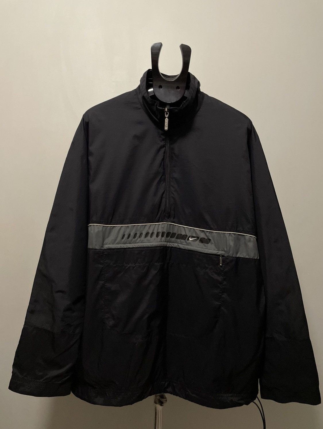 Nike × Vintage Nike Vintage Y2K Nylon Track Jacket Size US L / EU 52-54 / 3 - 1 Thumbnail