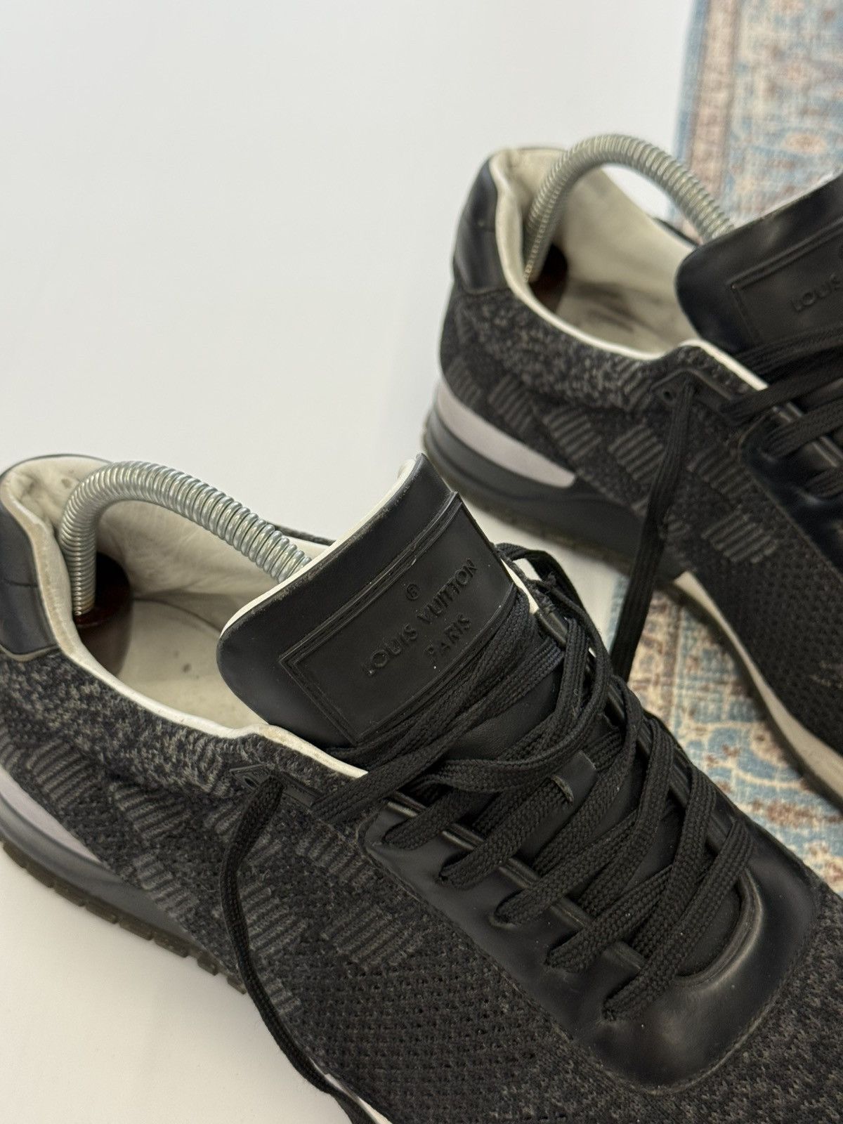 Louis Vuitton Louis Vuitton Damier Run Away Sneakers Shoes Size US 6.5 / EU 39-40 - 3 Thumbnail