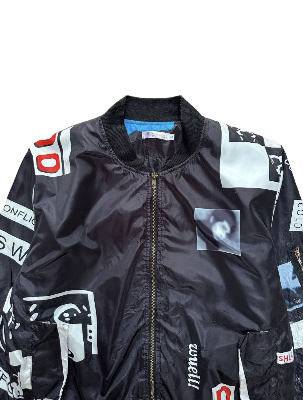 Band Tees Corrosion Printed Bomber Jacket Size US M / EU 48-50 / 2 - 10 Thumbnail