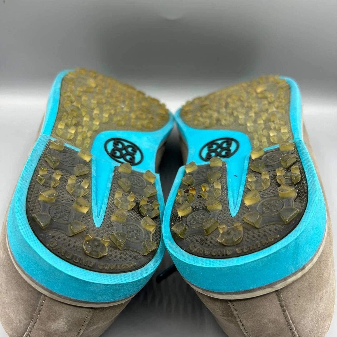 G/FORE G/FORE Leather Golf Shoes 10.5 Charcoal Sole SM151-529GLVT Size US 10.5 / EU 43-44 - 10 Thumbnail