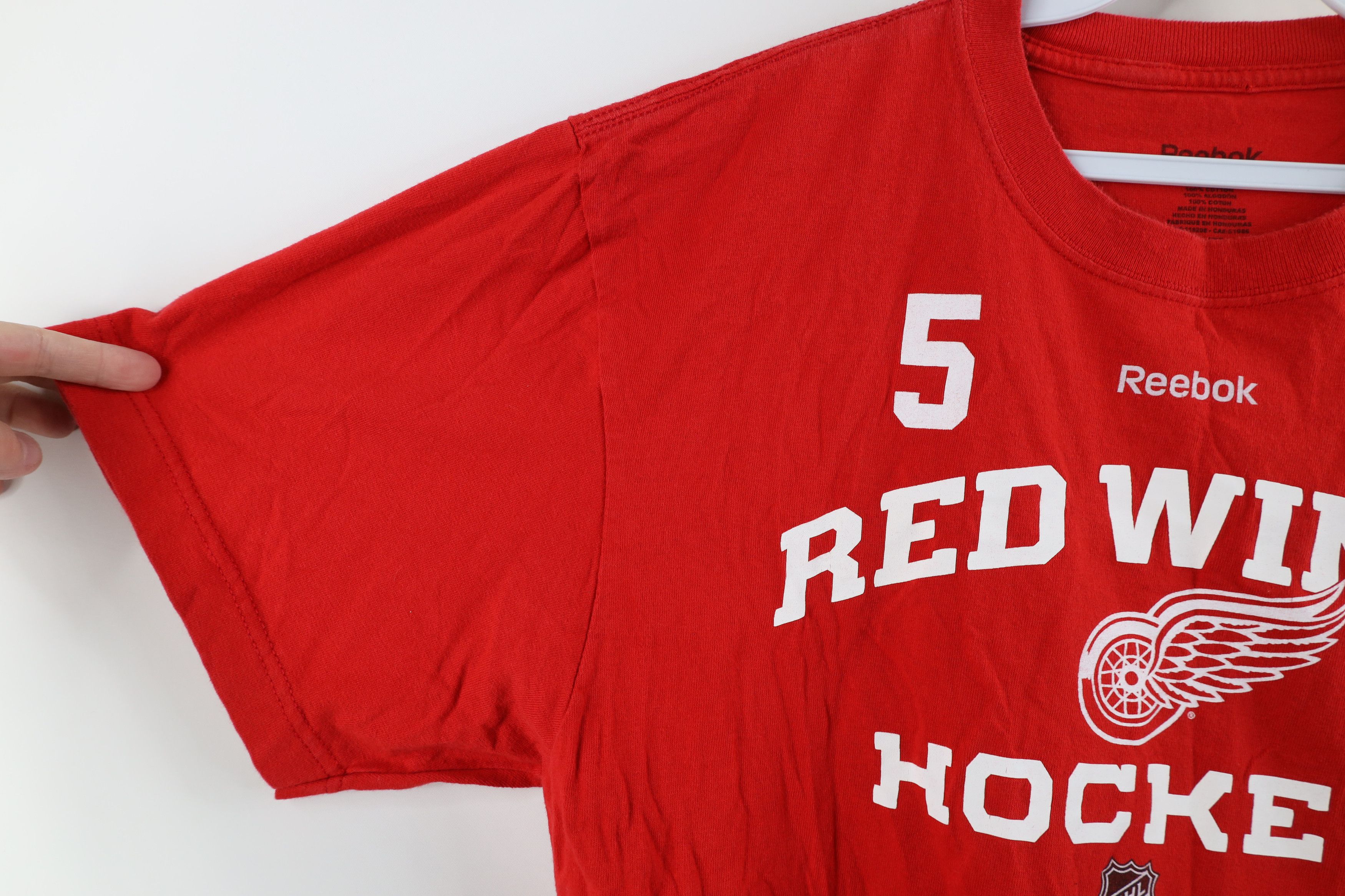 Reebok × Vintage Vintage Reebok Detroit Red Wings Hockey Jersey T-Shirt Size US L / EU 52-54 / 3 - 7 Thumbnail