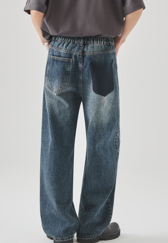Vintage American High-Street Retro Men's Loose Straight-Leg Jeans Size US 32 / EU 48 - 4 Thumbnail