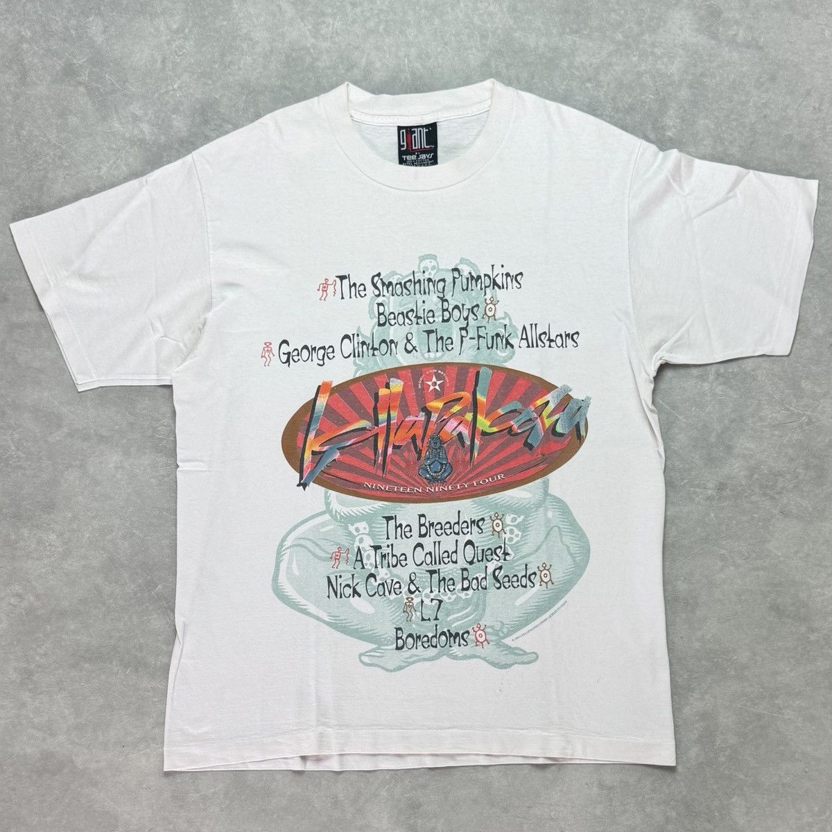 Band Tees Vintage 1994 Lollapalooza Buddha Tour T Shirt Size US L / EU 52-54 / 3 - 1 Thumbnail