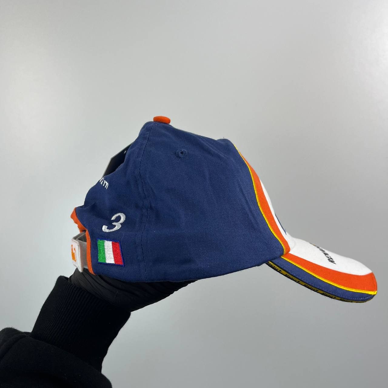 Formula 1 Renault F1 Team Ing Replica Cap Blue Orange Hat One Size Size ONE SIZE - 5 Thumbnail