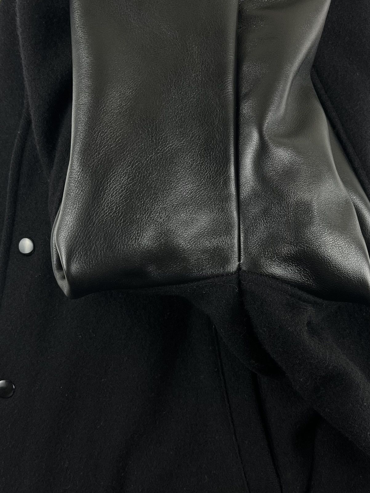 Raf Simons AW02 Raf Simons Virginia Creeper Leather Varsity Jacket Size US S / EU 44-46 / 1 - 13 Thumbnail