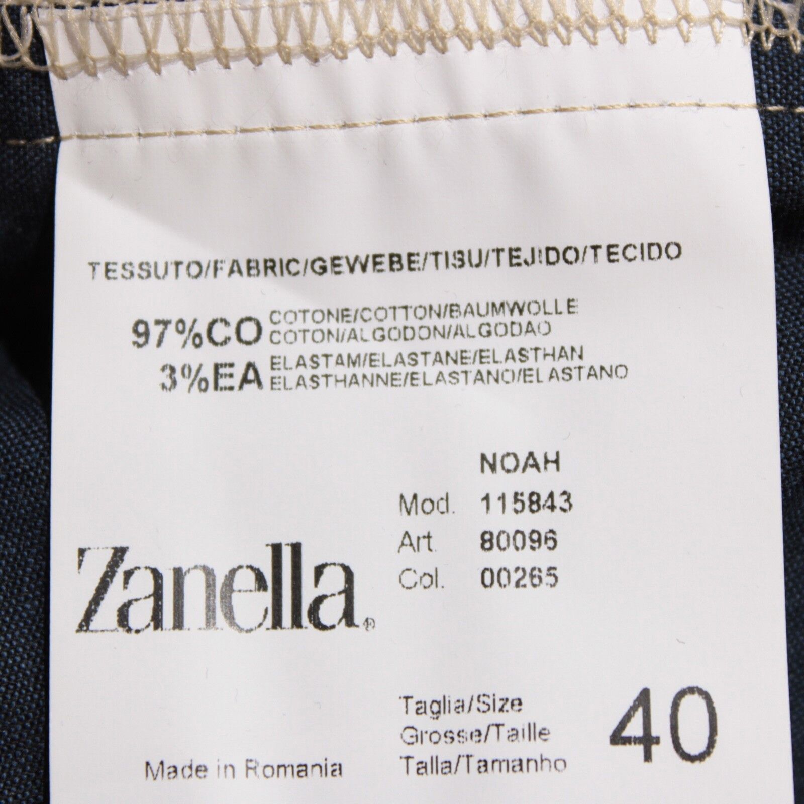 Zanella Zanella New with tags Chino Size 40 US In Beige Size US 40 / EU 56 - 6 Thumbnail