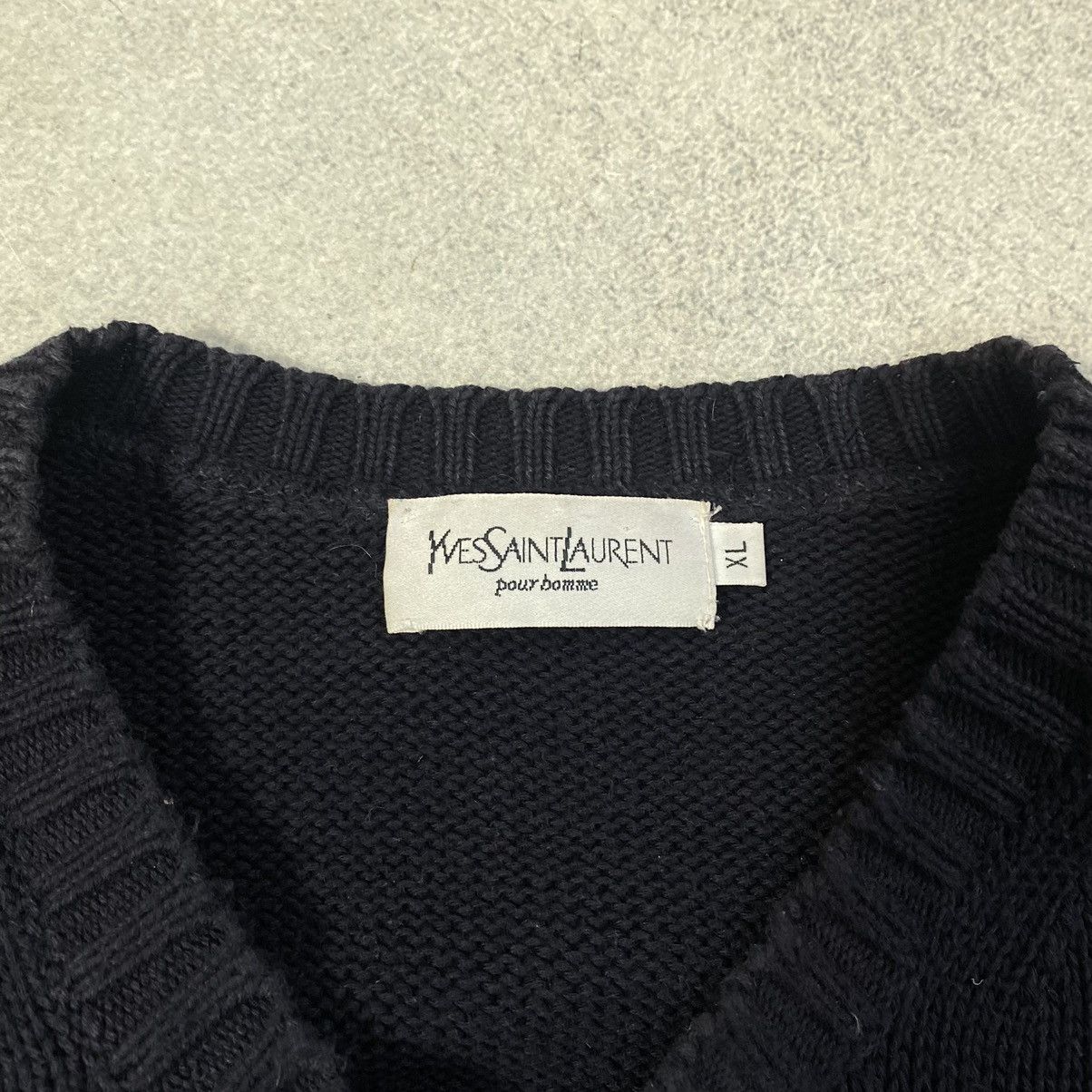Yves Saint Laurent Vintage Yves Saint Lauren Sweatshirt sweater old money Size US XL / EU 56 / 4 - 4 Thumbnail