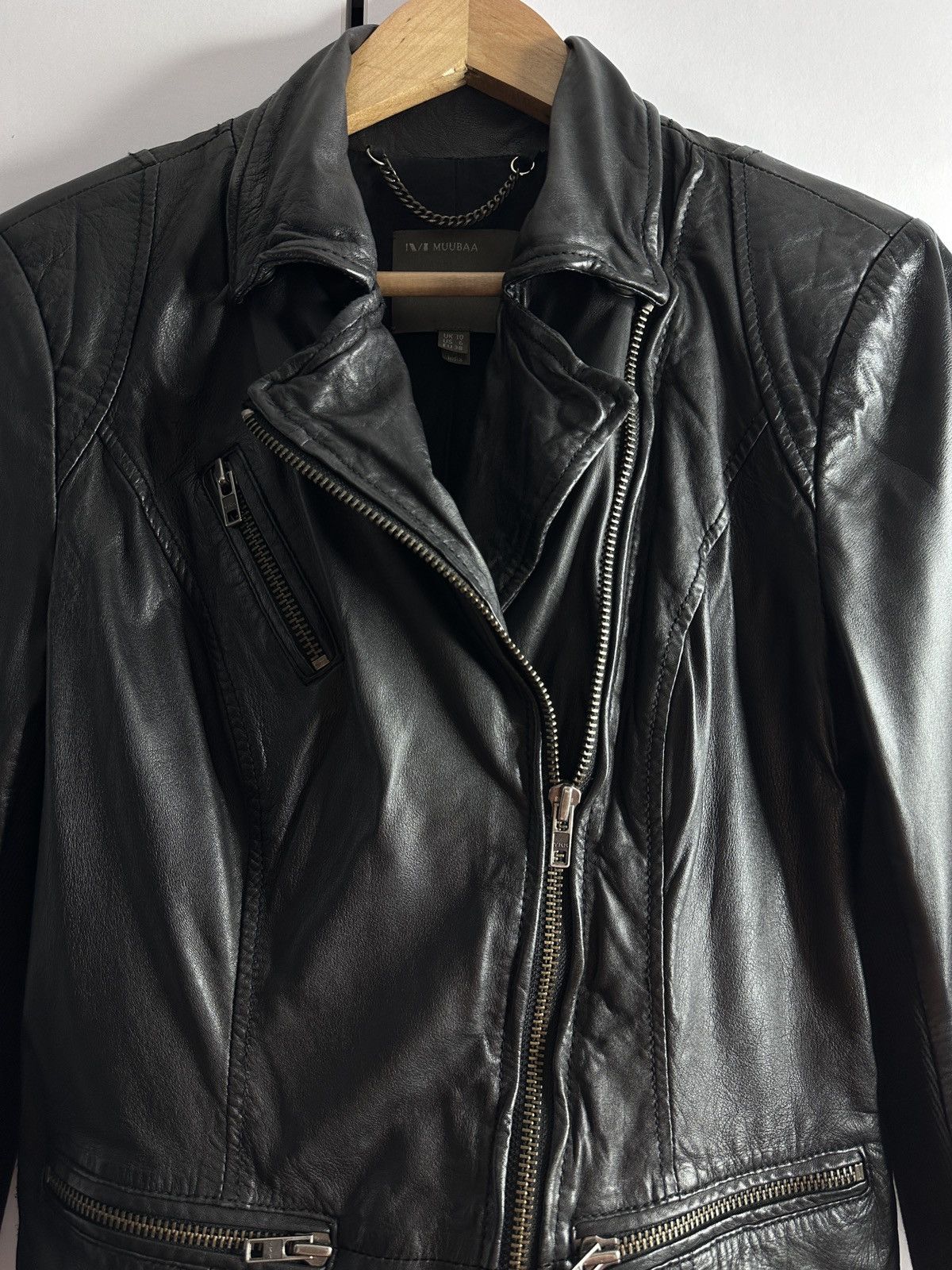 Muubaa leather jacket Muubaa Size M / US 6-8 / IT 42-44 - 2 Thumbnail