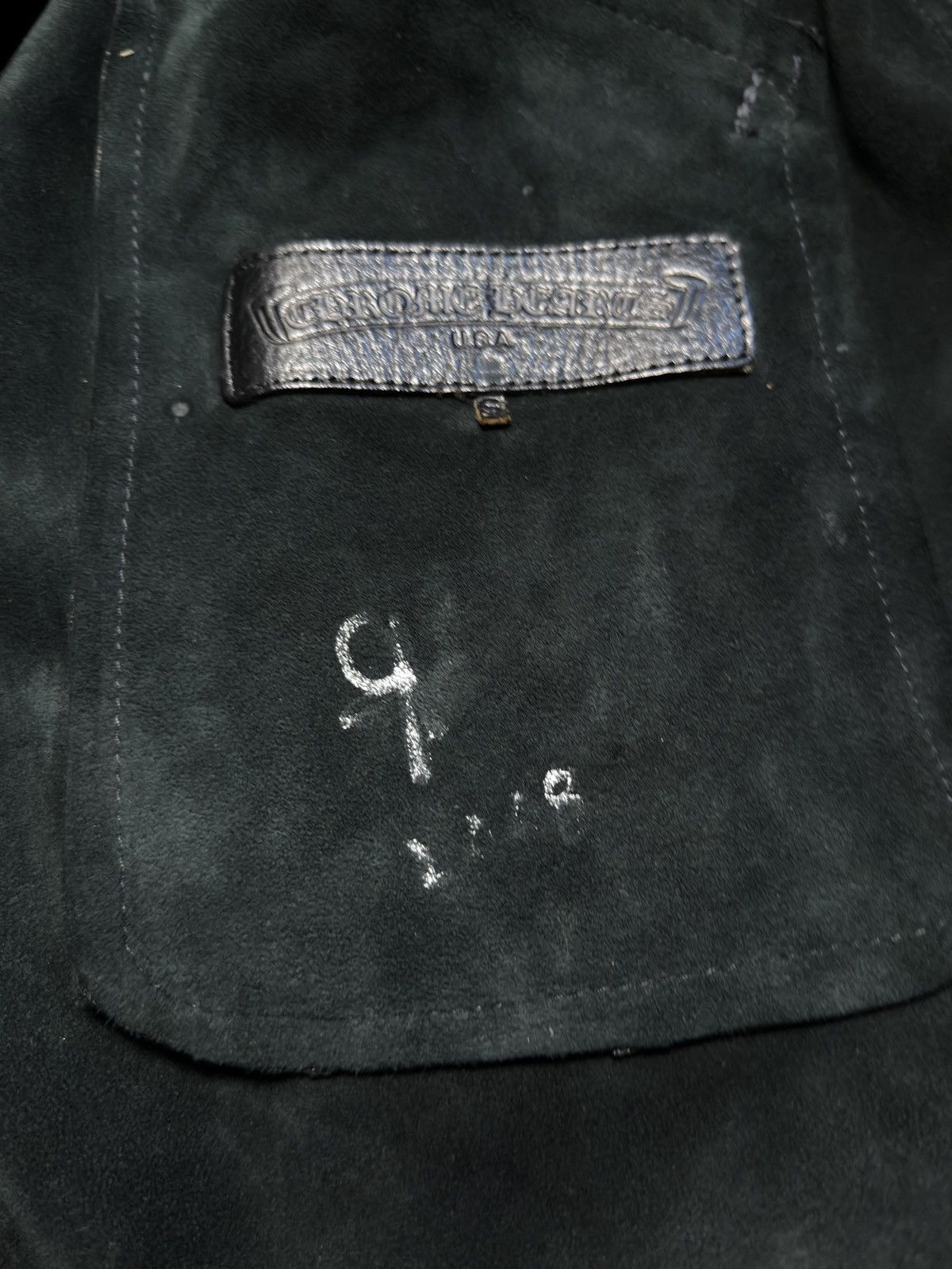 Chrome Hearts Leather Fleur Cross Patch Western Shirt Size US S / EU 44-46 / 1 - 9 Thumbnail