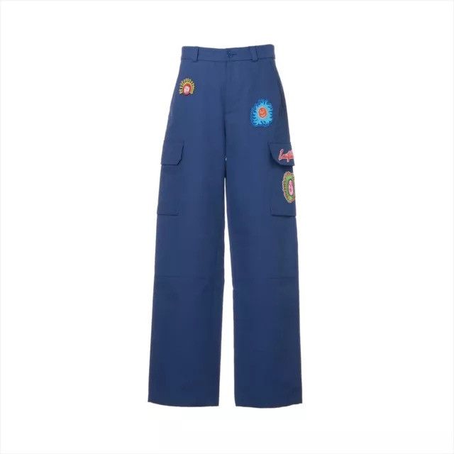 LOUIS VUITTON Yayoi Kusama Pumpkin dot cotton Denim pants Jeans bottoms HOD30W  Indigo 29