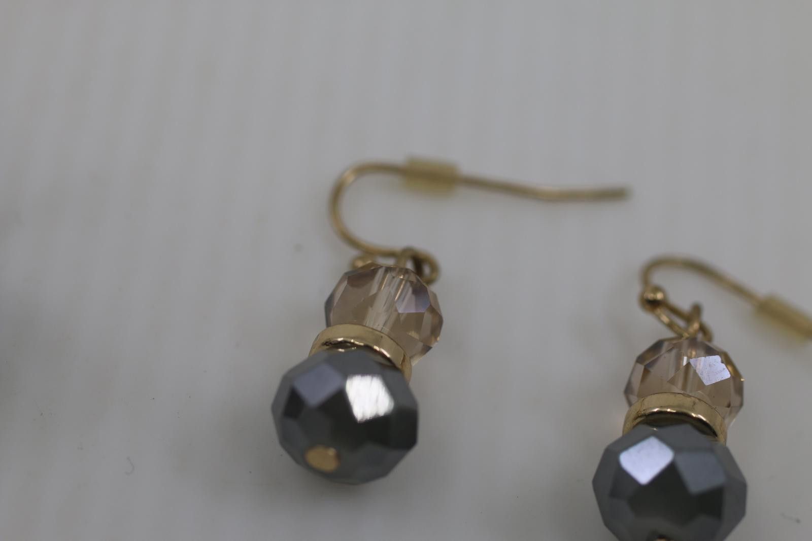 The Unbranded Brand Vintage Costume Earrings Lot RhinestoneStud Styles Mixed Set Size ONE SIZE - 12 Thumbnail