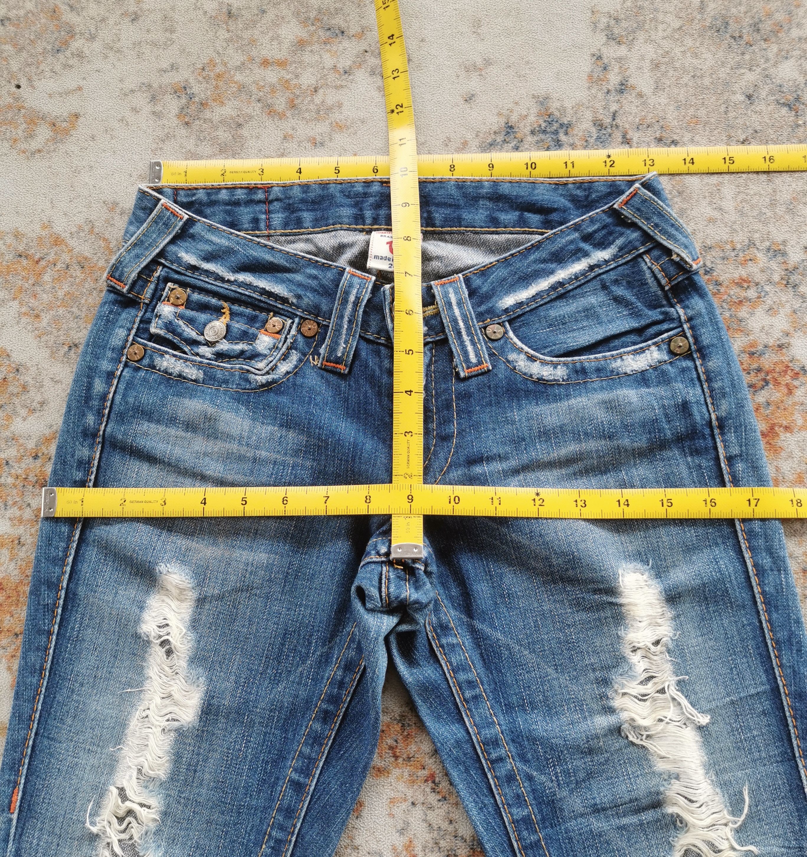 True Religion Vintage true religion flared distressed usa jeans Size 26" / US 2 / IT 38 - 7 Thumbnail