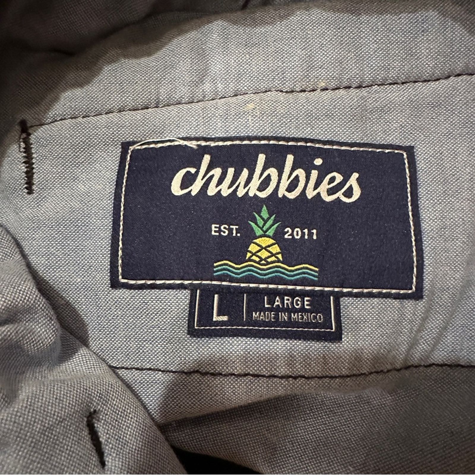 Chubbies Chubbies The Dark N' Stormies Originals Stretch Twill Shorts Size US 31 - 5 Thumbnail