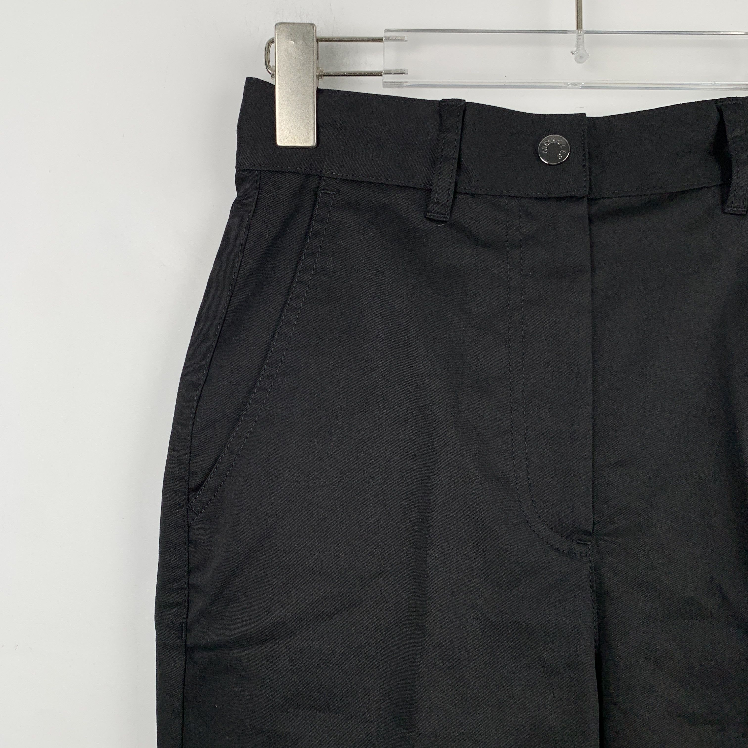 Moncler Moncler Pants – 2023 Black Cotton Trousers (Size 38) Size US 38 / EU 54 - 7 Thumbnail
